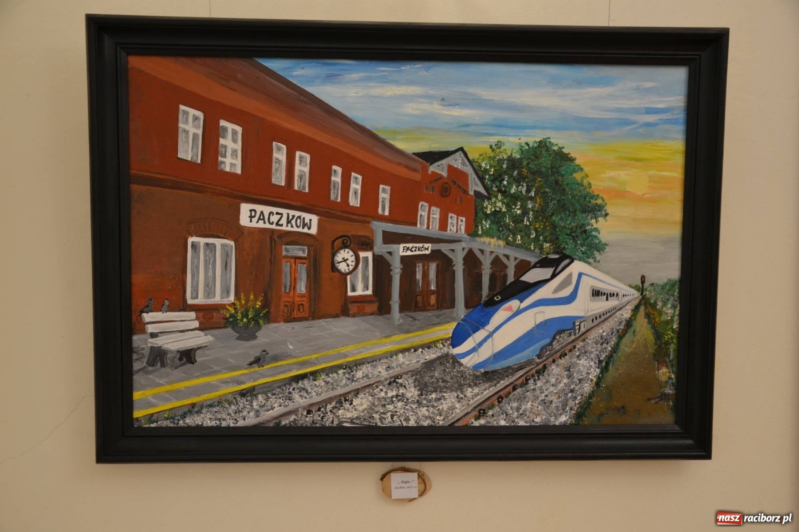 Zdjęcie w galerii na portalu naszraciborz.pl: Poza horyzontem - wernisaż malarstwa Marii Kucharskiej na zamku  wiadomości z regionu