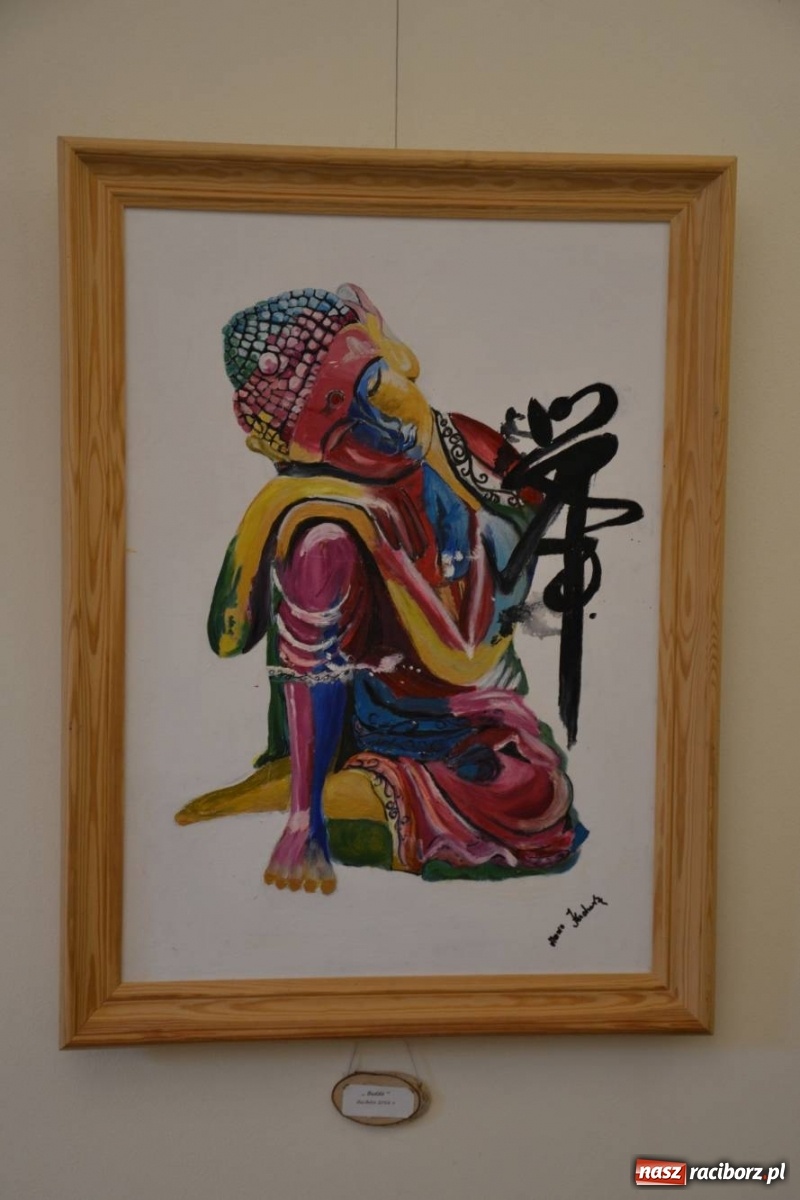 Zdjęcie w galerii na portalu naszraciborz.pl: Poza horyzontem - wernisaż malarstwa Marii Kucharskiej na zamku  wiadomości z regionu