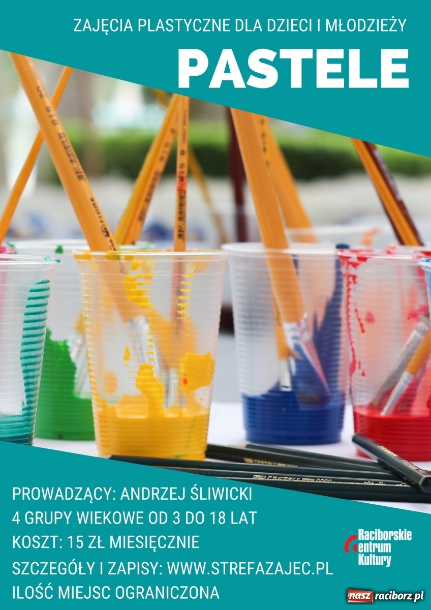 Zdjęcie w galerii na portalu naszraciborz.pl: Raciborskie Centrum Kultury zaprasza na zajęcia artystyczne  wiadomości z regionu