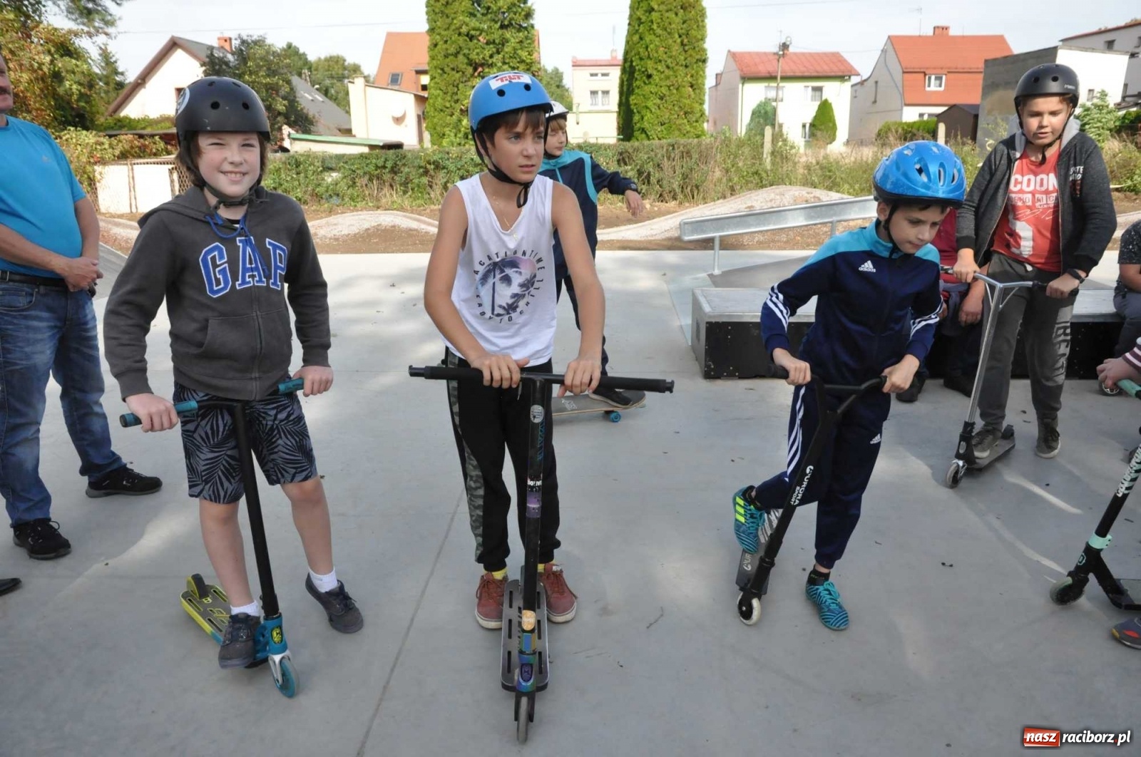 Zdjęcie w galerii na portalu naszraciborz.pl: W Krzanowicach otwarto skatepark i pumptrack [FOTO, WIDEO]  wiadomości z regionu
