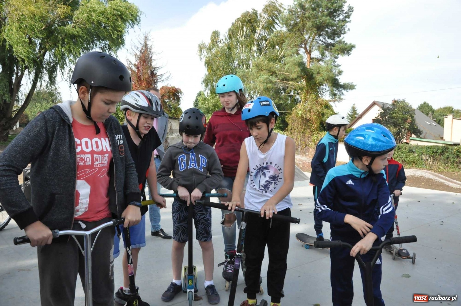 Zdjęcie w galerii na portalu naszraciborz.pl: W Krzanowicach otwarto skatepark i pumptrack [FOTO, WIDEO]  wiadomości z regionu
