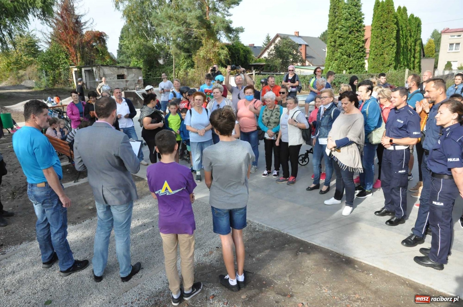 Zdjęcie w galerii na portalu naszraciborz.pl: W Krzanowicach otwarto skatepark i pumptrack [FOTO, WIDEO]  wiadomości z regionu