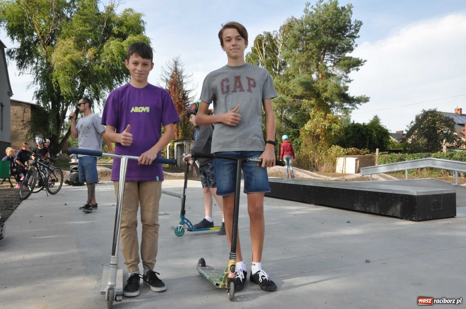 Zdjęcie w galerii na portalu naszraciborz.pl: W Krzanowicach otwarto skatepark i pumptrack [FOTO, WIDEO]  wiadomości z regionu