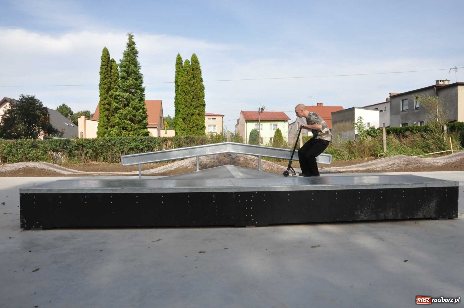 Zdjęcie w galerii na portalu naszraciborz.pl: W Krzanowicach otwarto skatepark i pumptrack [FOTO, WIDEO]  wiadomości z regionu