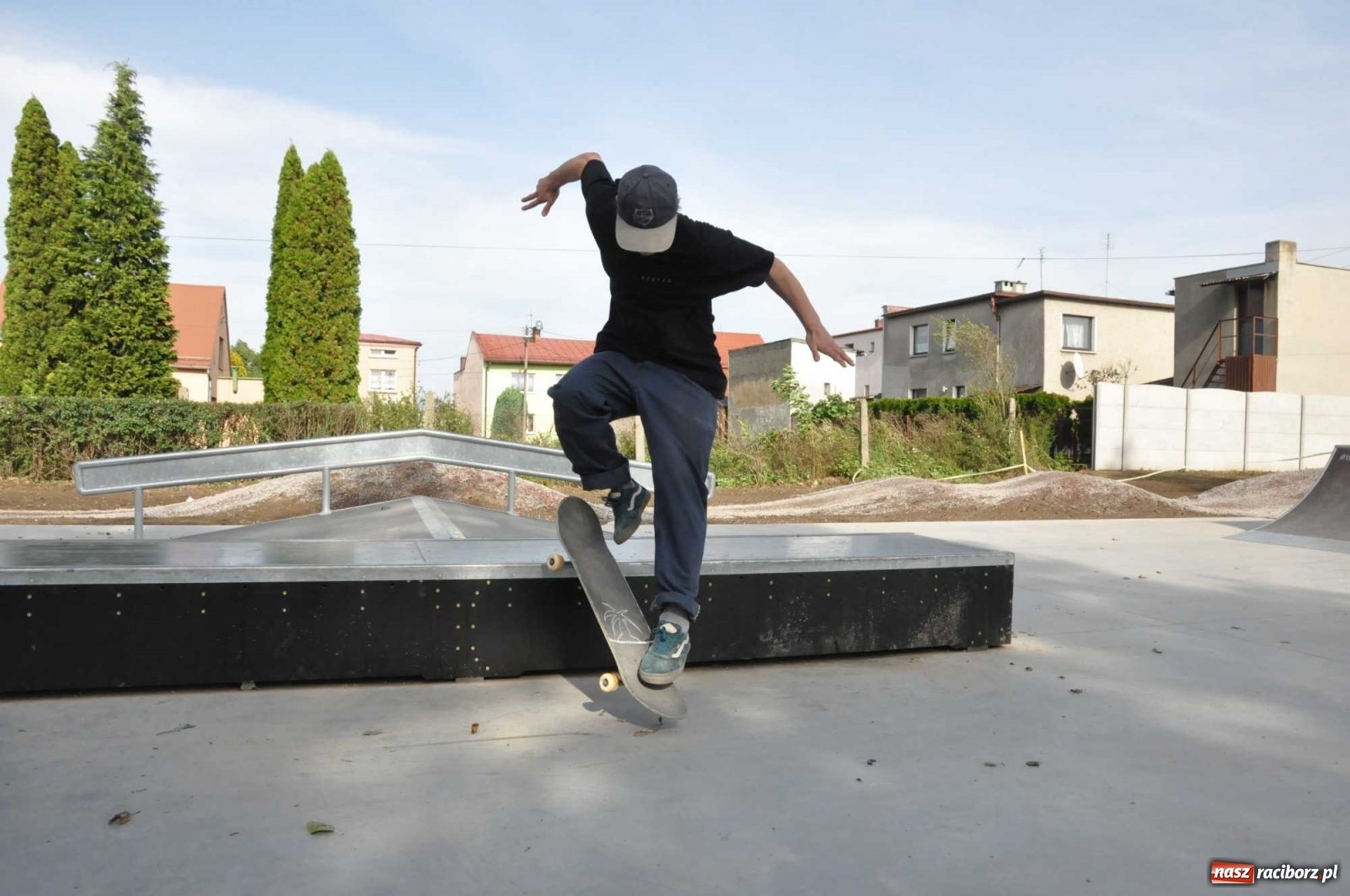 Zdjęcie w galerii na portalu naszraciborz.pl: W Krzanowicach otwarto skatepark i pumptrack [FOTO, WIDEO]  wiadomości z regionu