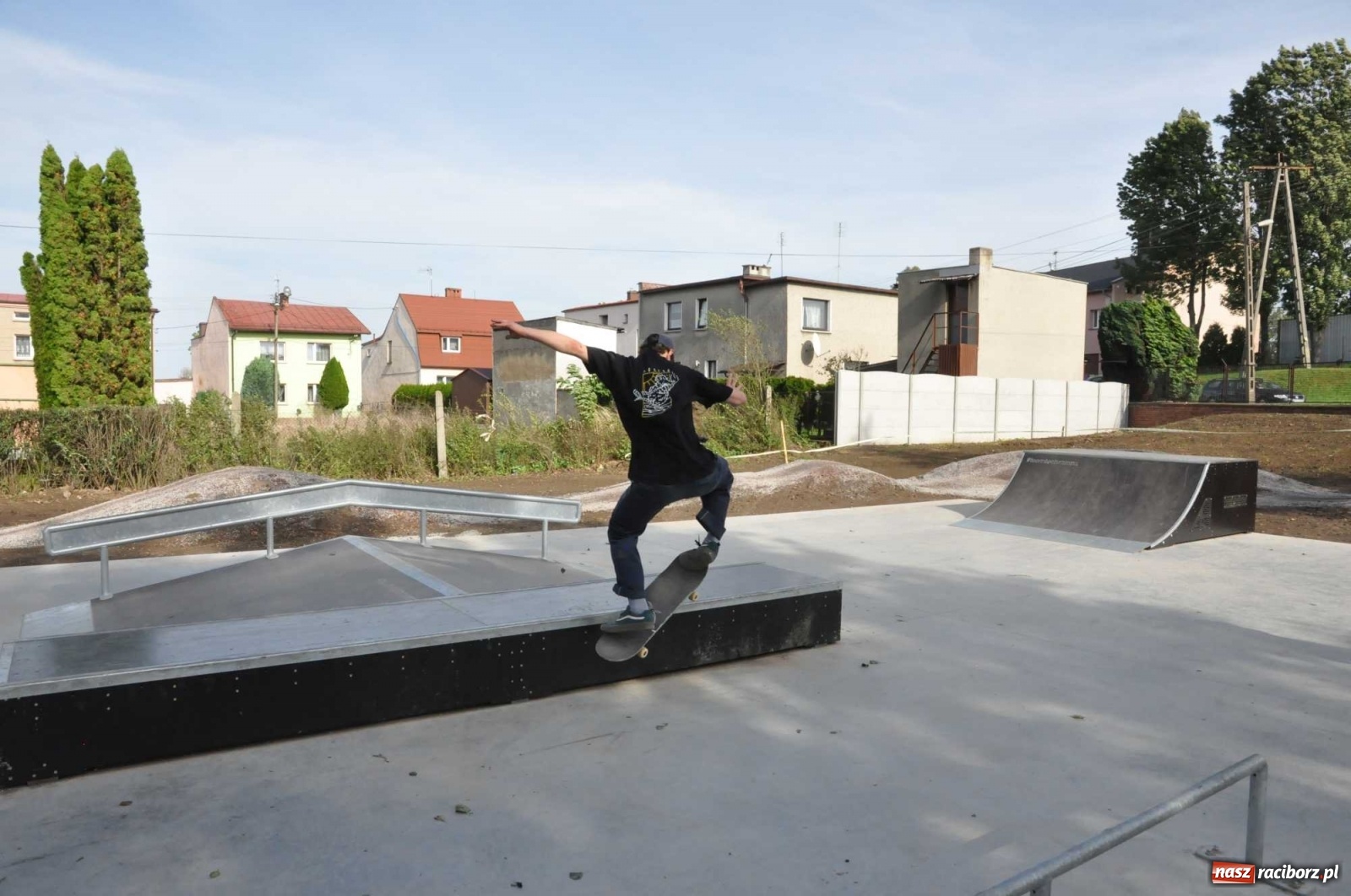 Zdjęcie w galerii na portalu naszraciborz.pl: W Krzanowicach otwarto skatepark i pumptrack [FOTO, WIDEO]  wiadomości z regionu