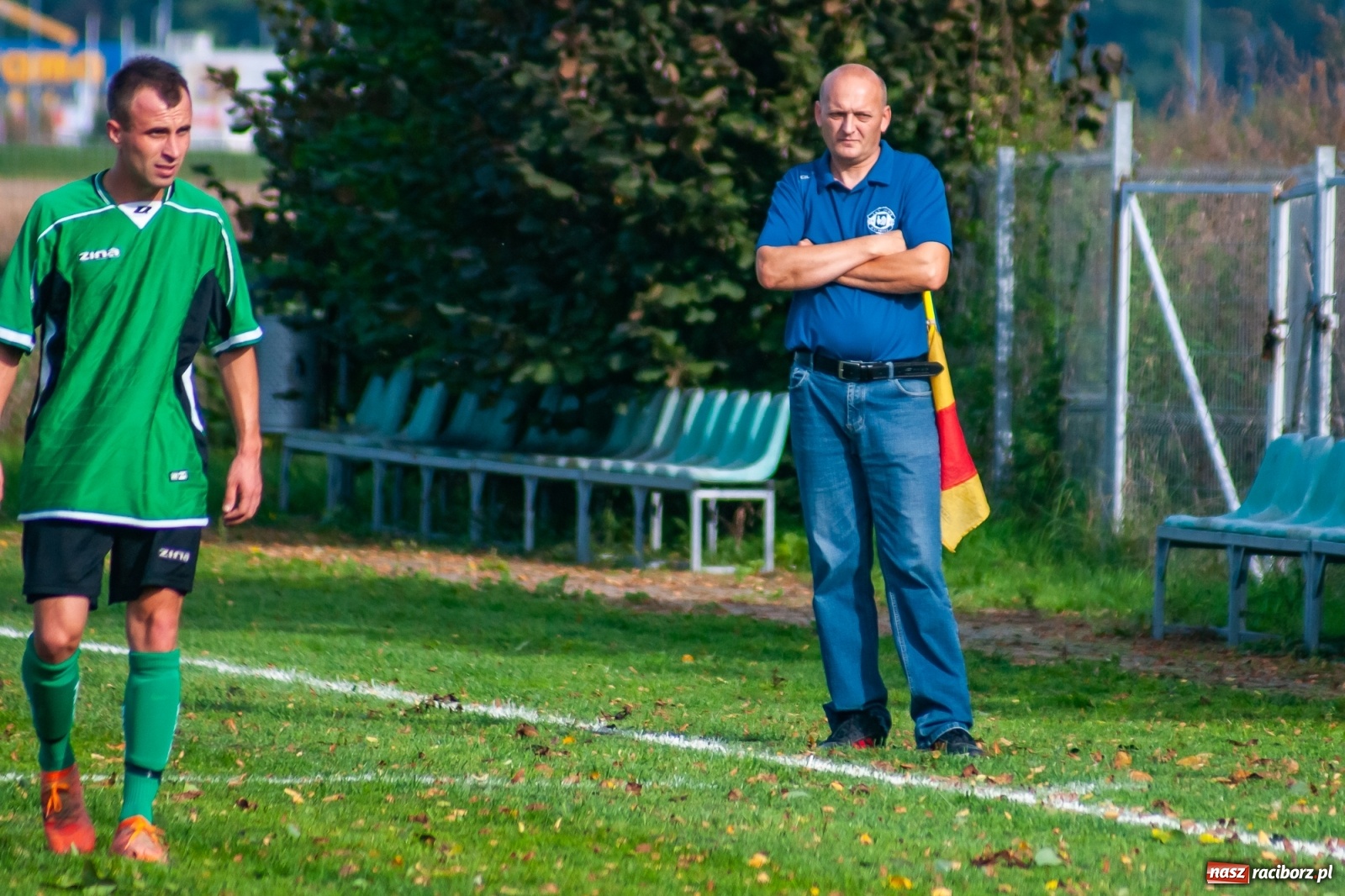 Zdjęcie w galerii na portalu naszraciborz.pl: Męczące derby na Płoni. Wicher nie sprostał Ocicom [FOTO i WIDEO] wiadomości z regionu