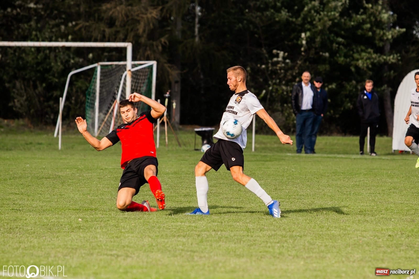 Zdjęcie w galerii na portalu naszraciborz.pl: Wyrównany bój Płomienia z Odrą [FOTO] wiadomości z regionu