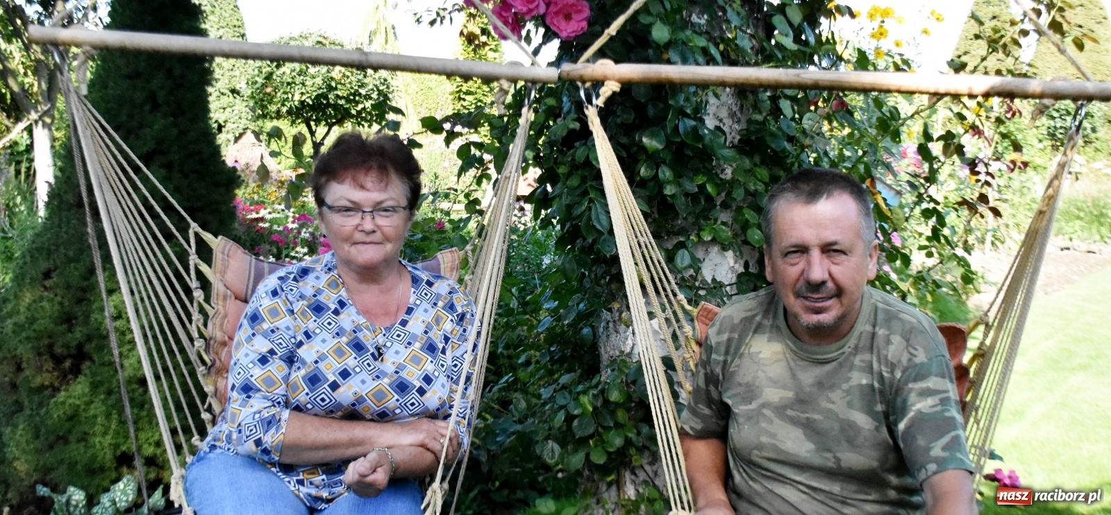 Zdjęcie w galerii na portalu naszraciborz.pl: Ogród z Krzyżanowic zagościł w programach TVN wiadomości z regionu