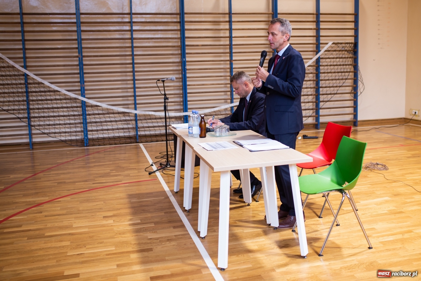 Zdjęcie w galerii na portalu naszraciborz.pl: Prezydent w centrum. Frekwencja słaba  wiadomości z regionu