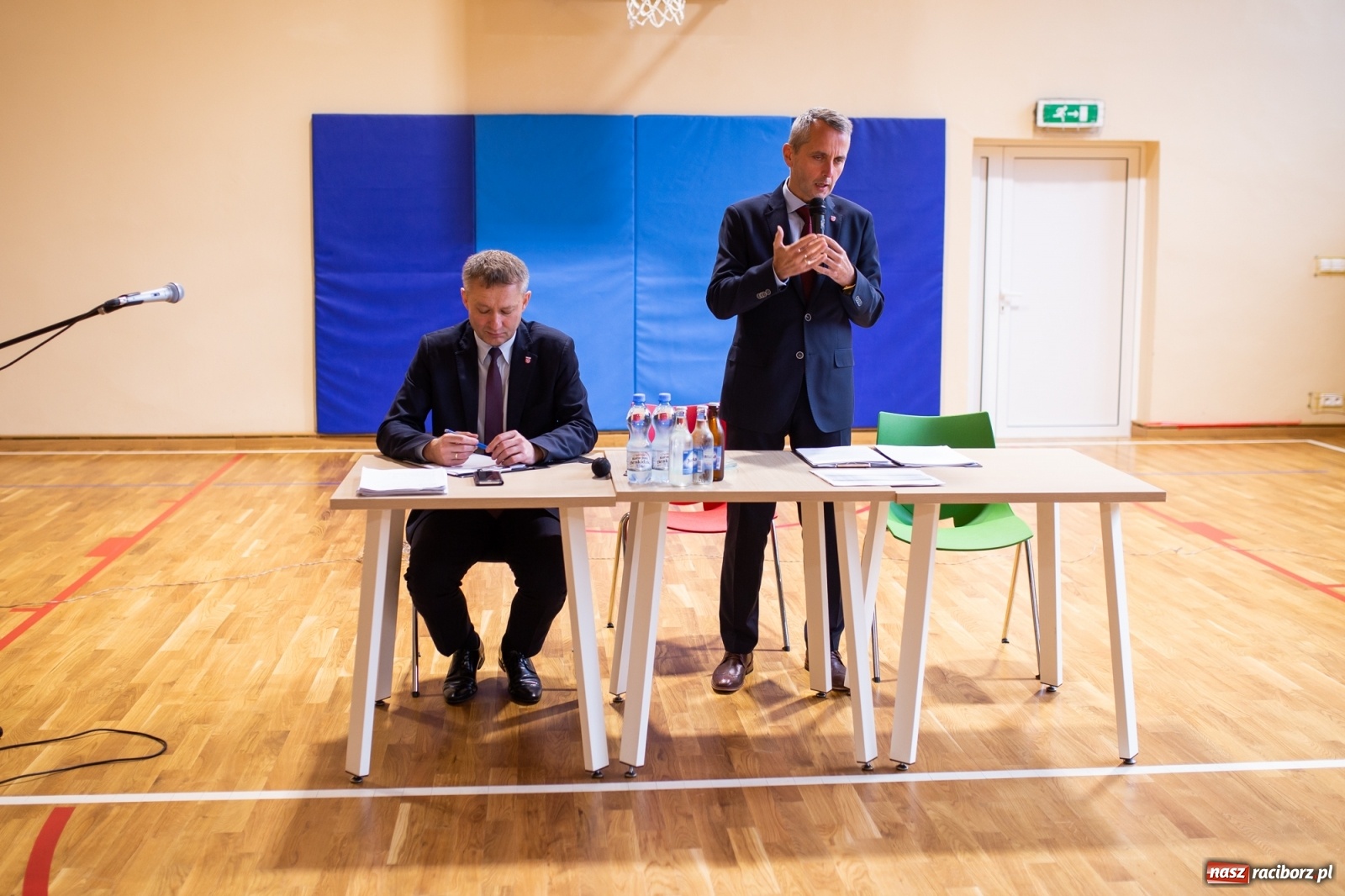 Zdjęcie w galerii na portalu naszraciborz.pl: Prezydent w centrum. Frekwencja słaba  wiadomości z regionu