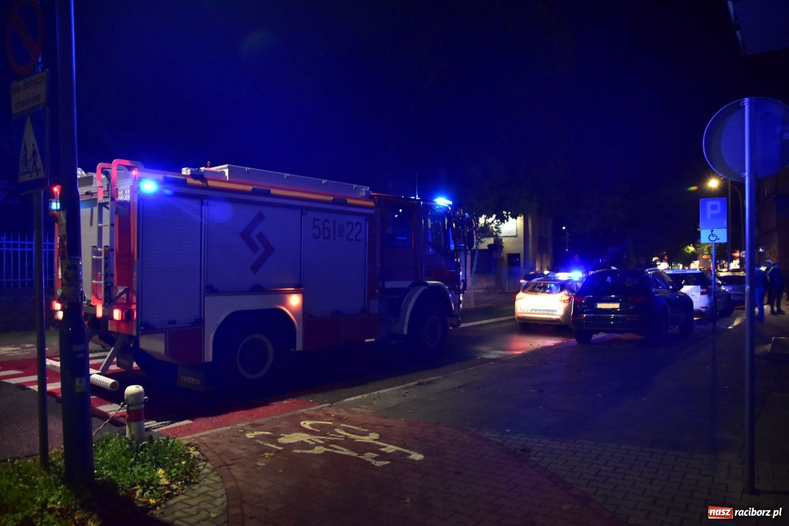 Zdjęcie w galerii na portalu naszraciborz.pl: Zderzenie na Ogrodowej. Sprawca zbiegł  wiadomości z regionu