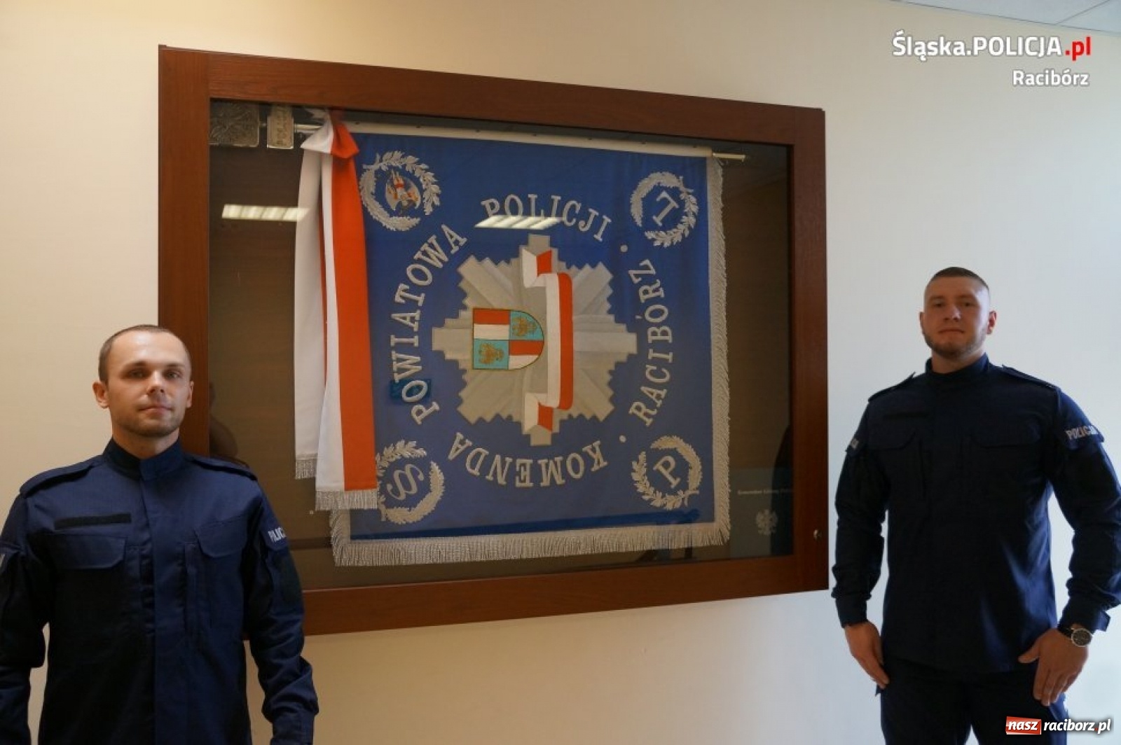 Zdjęcie w galerii na portalu naszraciborz.pl: Nowi policjanci w Raciborzu złożyli ślubowanie  wiadomości z regionu