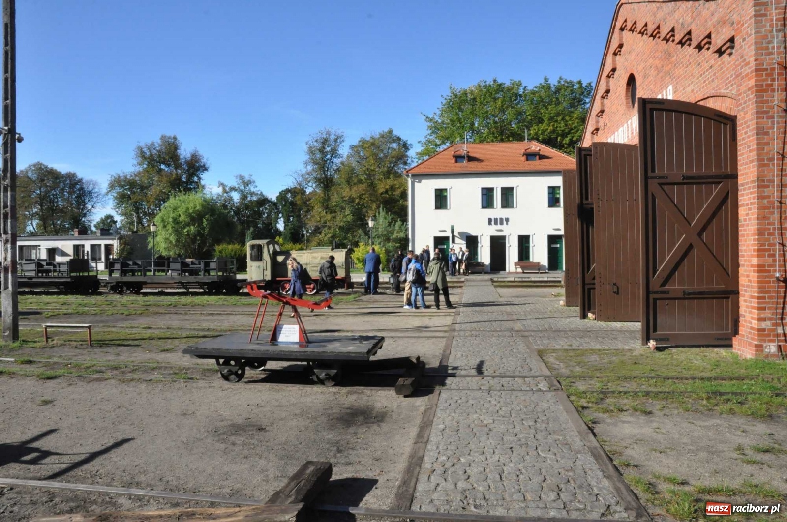 Zdjęcie w galerii na portalu naszraciborz.pl: Drugie życie rudzkiej kolejki. Niech znów jedzie aż do Raciborza...  wiadomości z regionu