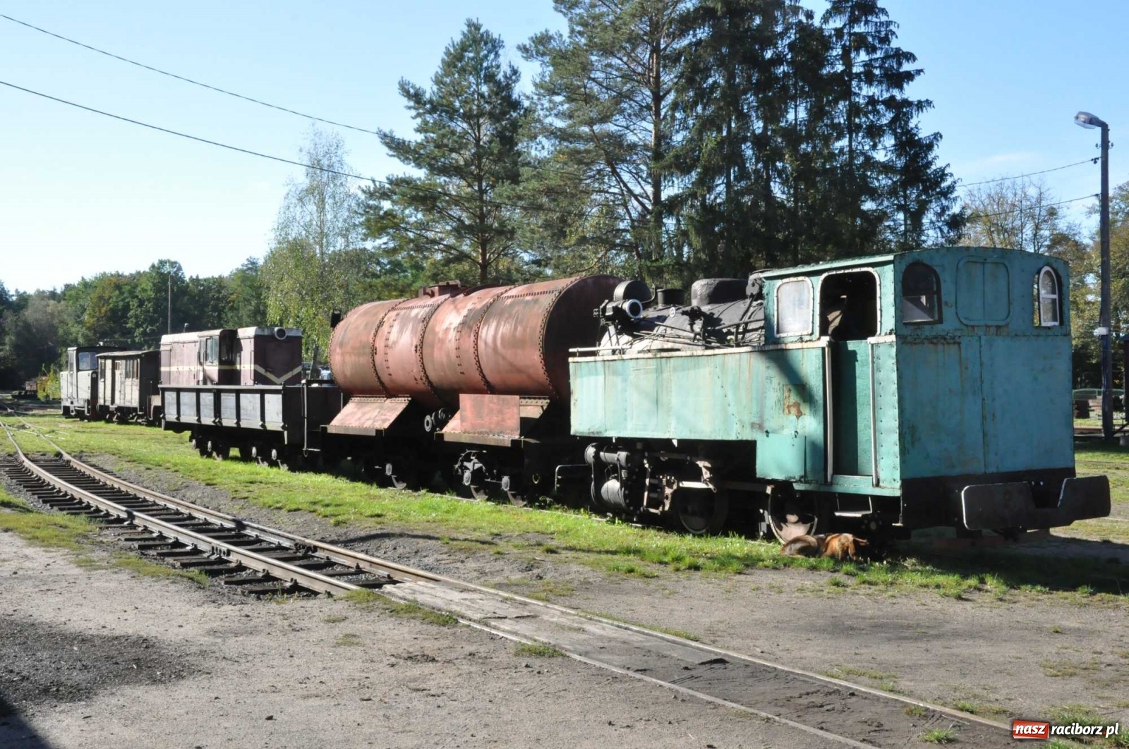 Zdjęcie w galerii na portalu naszraciborz.pl: Drugie życie rudzkiej kolejki. Niech znów jedzie aż do Raciborza...  wiadomości z regionu