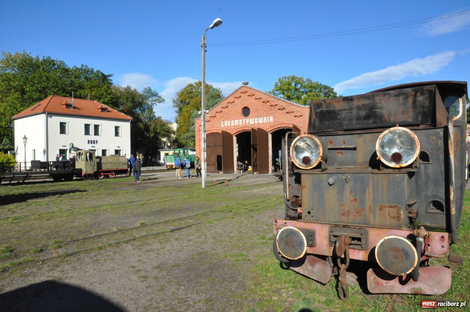 Zdjęcie w galerii na portalu naszraciborz.pl: Drugie życie rudzkiej kolejki. Niech znów jedzie aż do Raciborza...  wiadomości z regionu