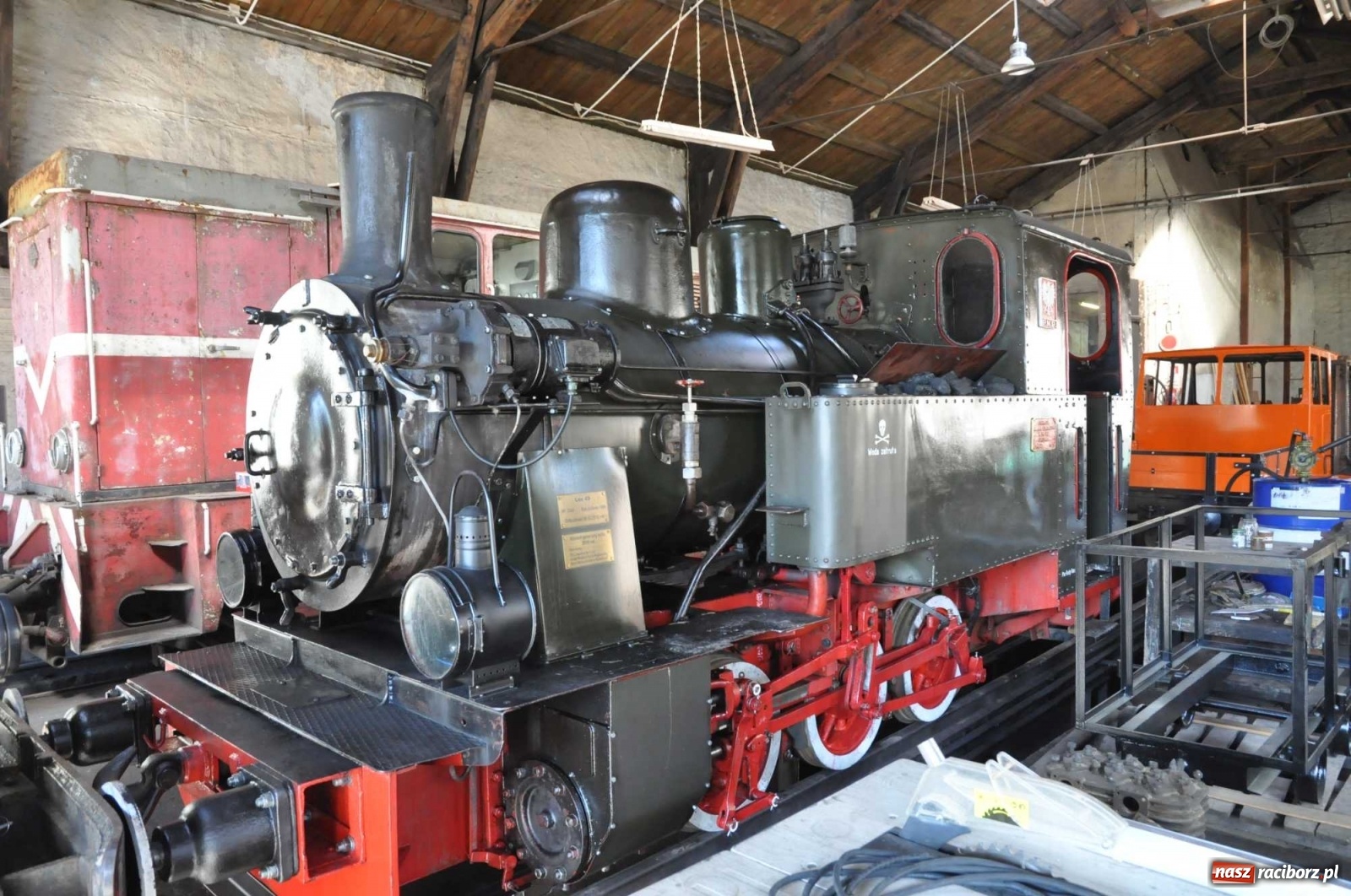 Zdjęcie w galerii na portalu naszraciborz.pl: Drugie życie rudzkiej kolejki. Niech znów jedzie aż do Raciborza...  wiadomości z regionu