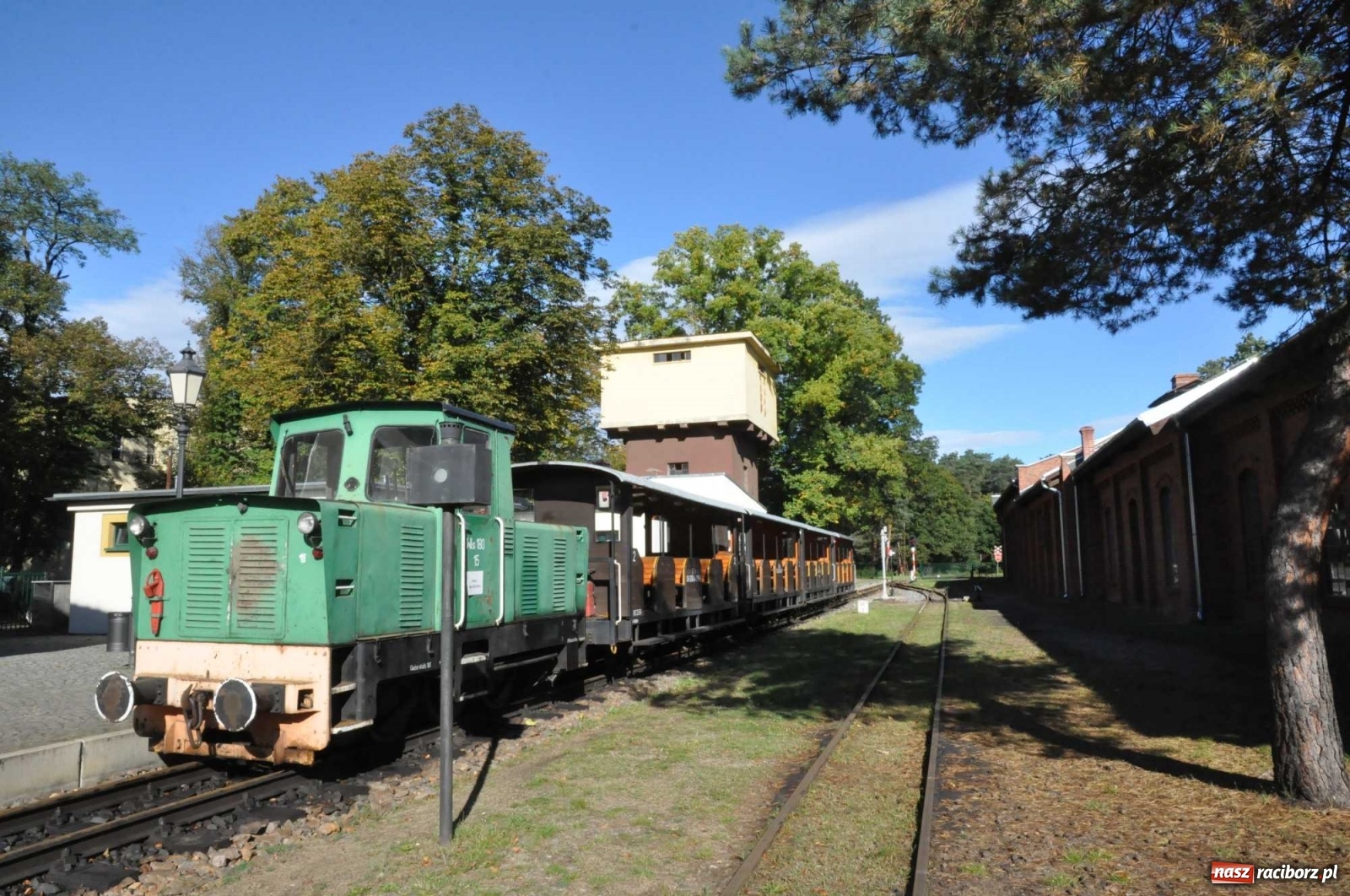Zdjęcie w galerii na portalu naszraciborz.pl: Drugie życie rudzkiej kolejki. Niech znów jedzie aż do Raciborza...  wiadomości z regionu