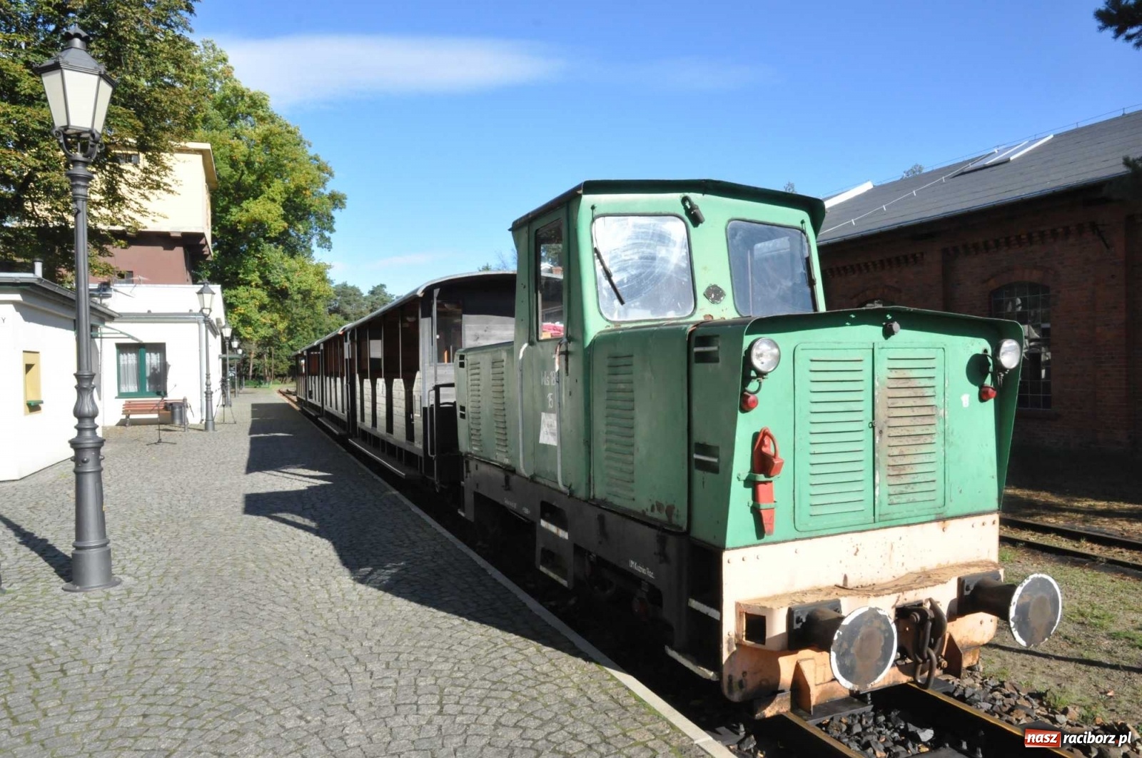 Zdjęcie w galerii na portalu naszraciborz.pl: Drugie życie rudzkiej kolejki. Niech znów jedzie aż do Raciborza...  wiadomości z regionu