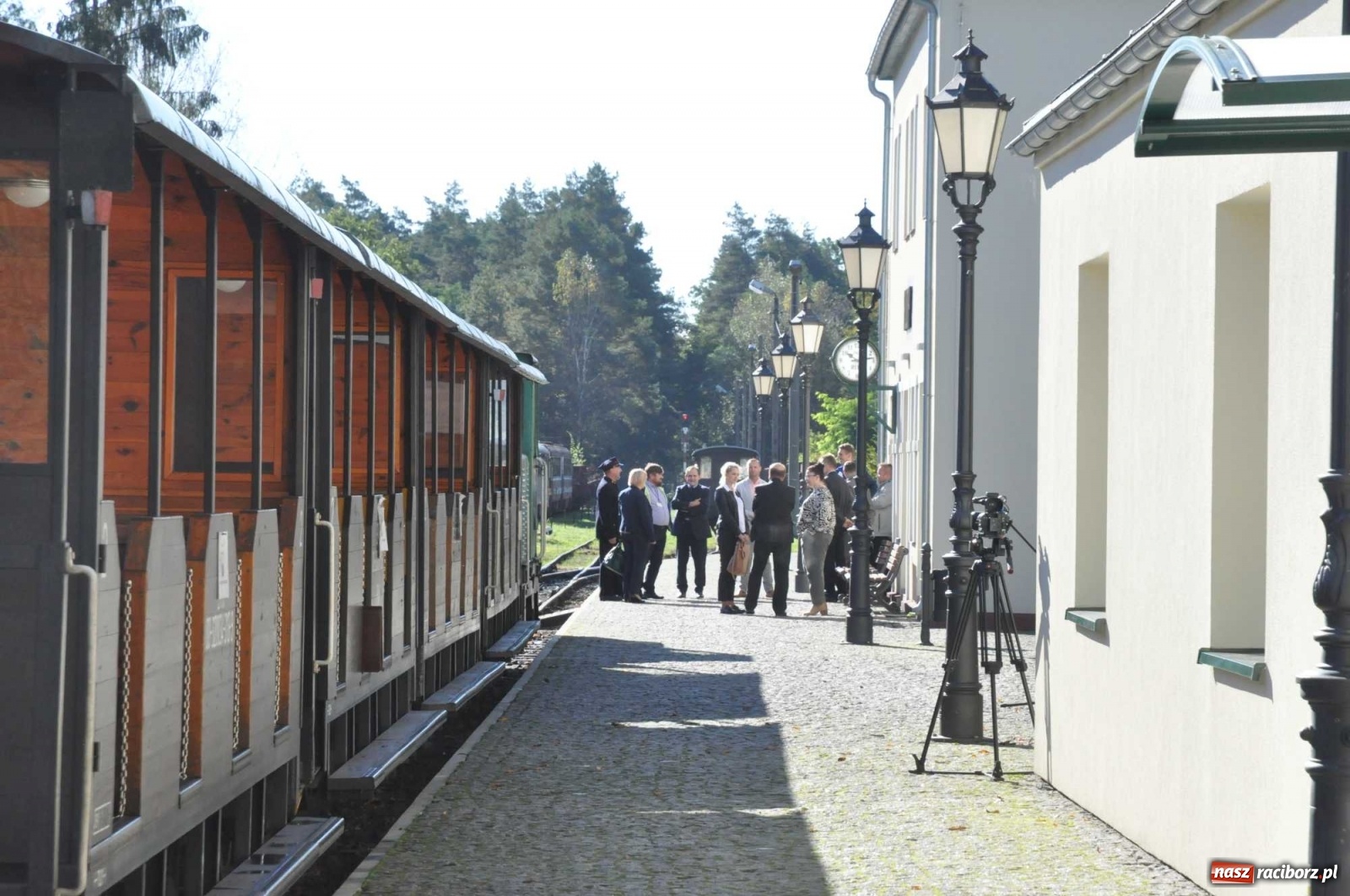 Zdjęcie w galerii na portalu naszraciborz.pl: Drugie życie rudzkiej kolejki. Niech znów jedzie aż do Raciborza...  wiadomości z regionu