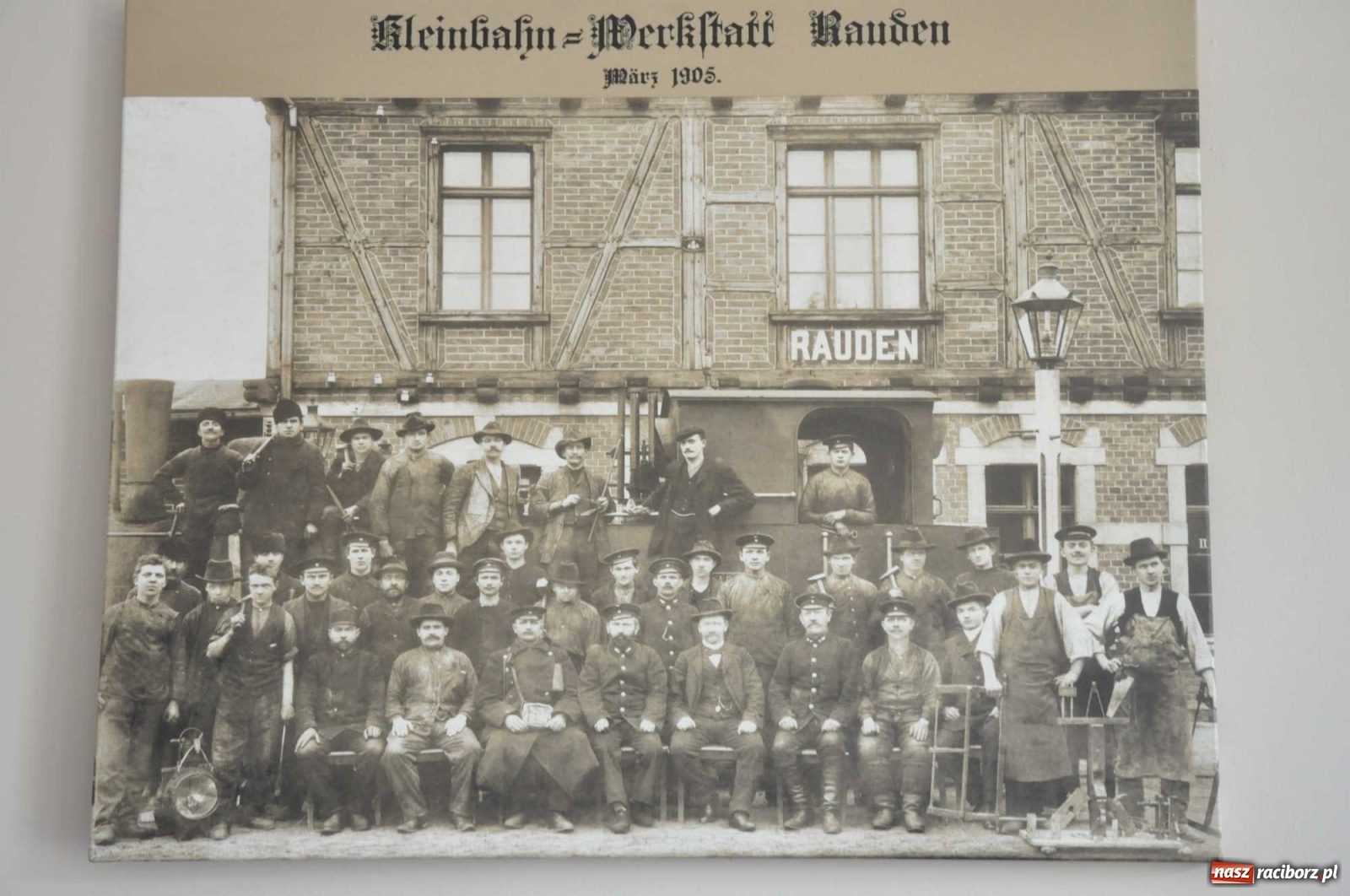 Zdjęcie w galerii na portalu naszraciborz.pl: Drugie życie rudzkiej kolejki. Niech znów jedzie aż do Raciborza...  wiadomości z regionu