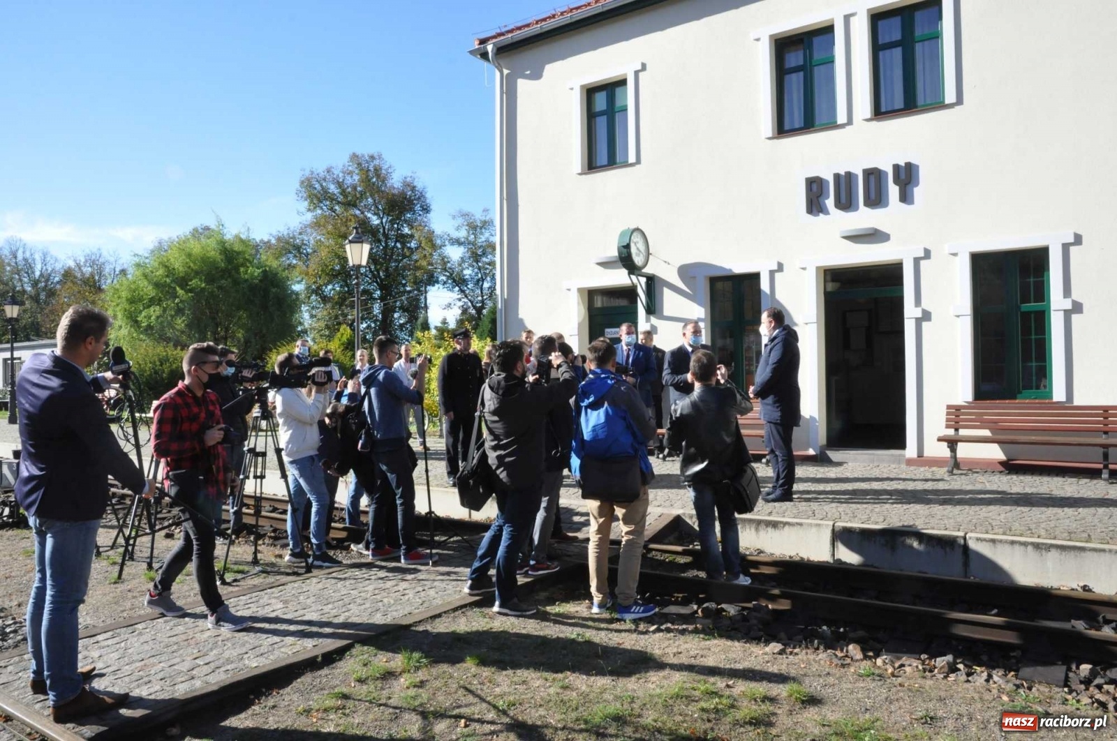 Zdjęcie w galerii na portalu naszraciborz.pl: Drugie życie rudzkiej kolejki. Niech znów jedzie aż do Raciborza...  wiadomości z regionu