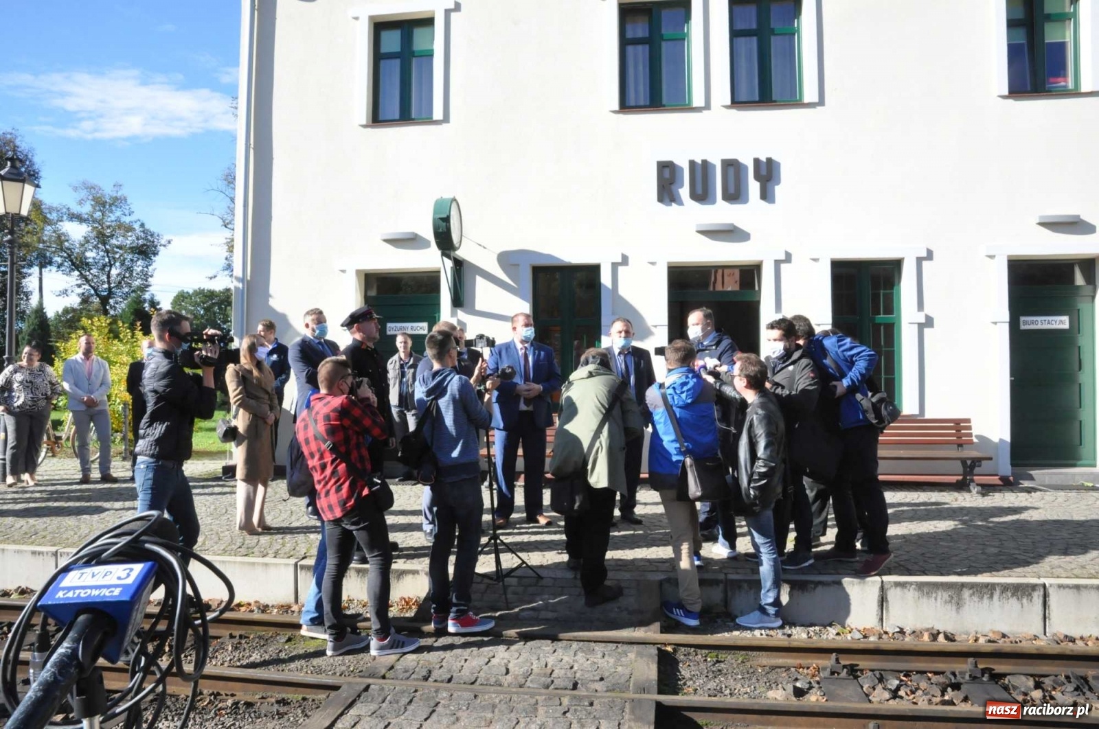 Zdjęcie w galerii na portalu naszraciborz.pl: Drugie życie rudzkiej kolejki. Niech znów jedzie aż do Raciborza...  wiadomości z regionu