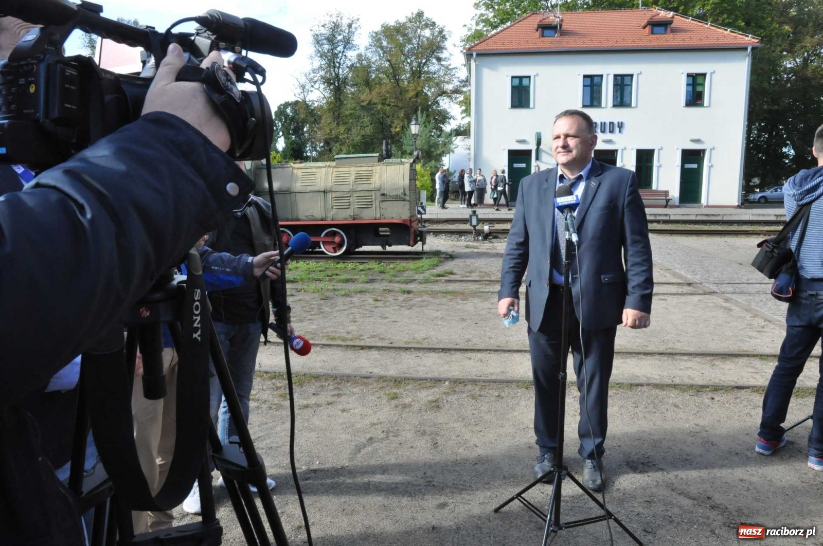 Zdjęcie w galerii na portalu naszraciborz.pl: Drugie życie rudzkiej kolejki. Niech znów jedzie aż do Raciborza...  wiadomości z regionu