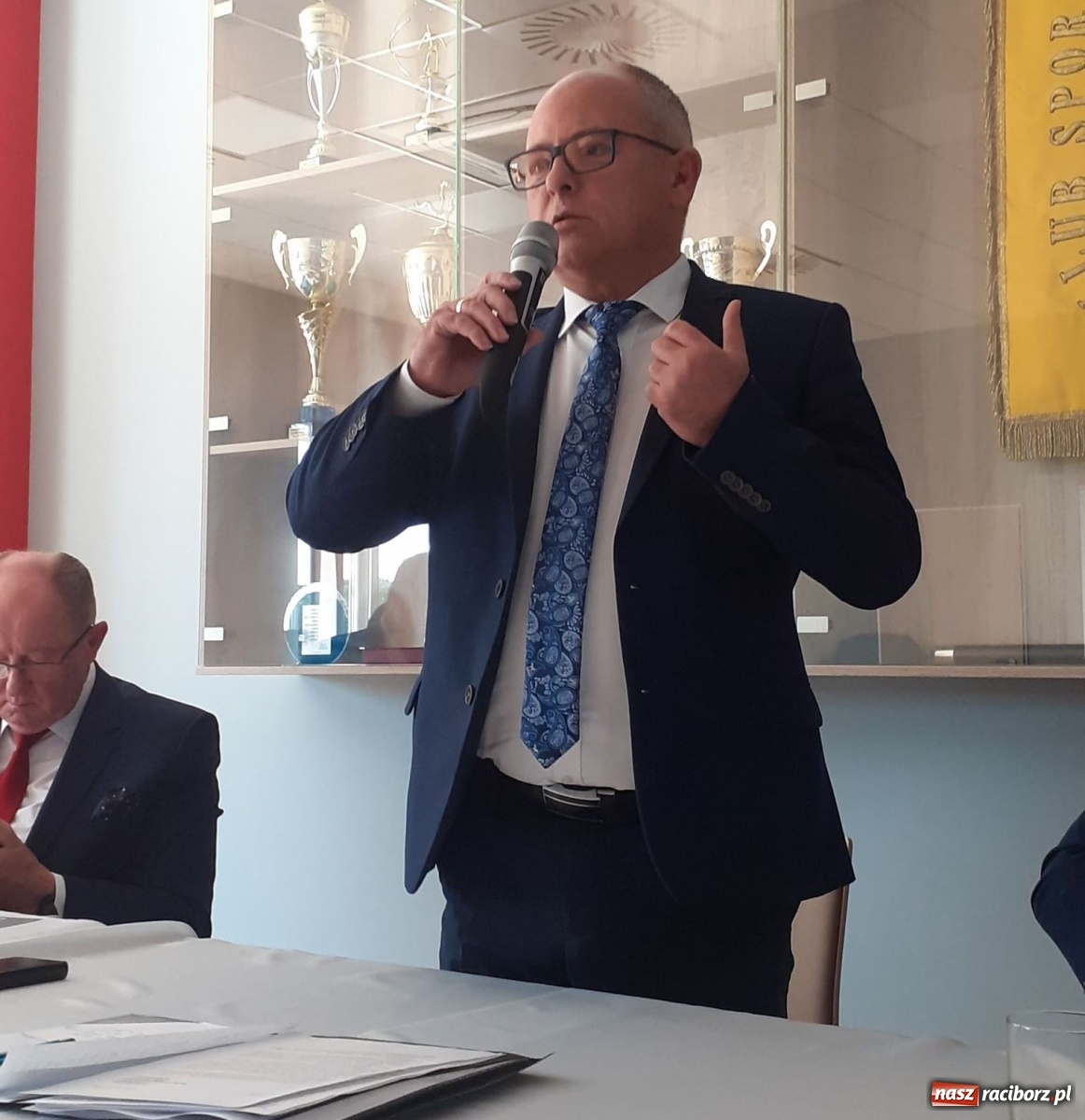 Zdjęcie w galerii na portalu naszraciborz.pl: O kanale Odra-Dunaj-Łaba na konwencie w Nieboczowach wiadomości z regionu