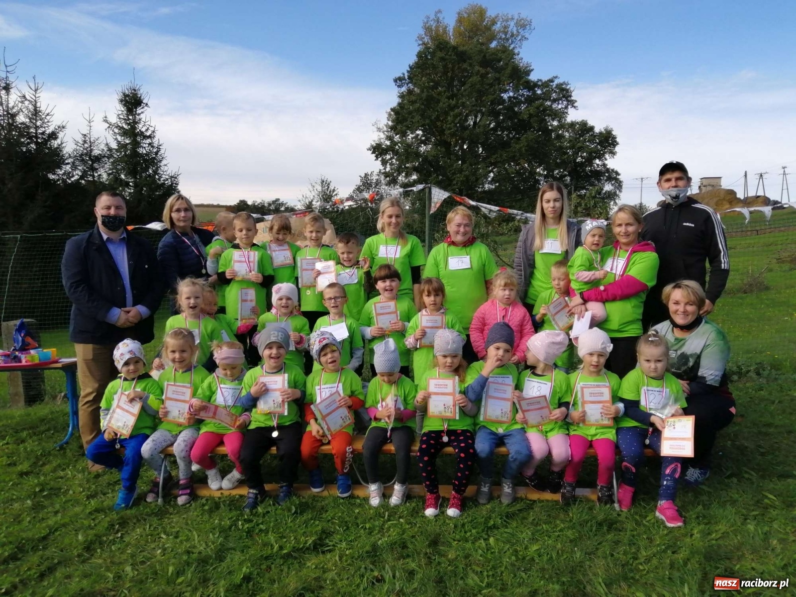 Zdjęcie w galerii na portalu naszraciborz.pl: VI Ogólnopolski Bieg Przedszkolaków Sprintem do Maratonu  wiadomości z regionu