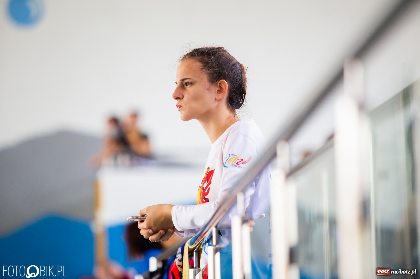 Zdjęcie w galerii na portalu naszraciborz.pl: Międzynarodowe Zawody Pływackie Puchar Sprintu o Puchar Dyrektora ZSOMS wiadomości z regionu