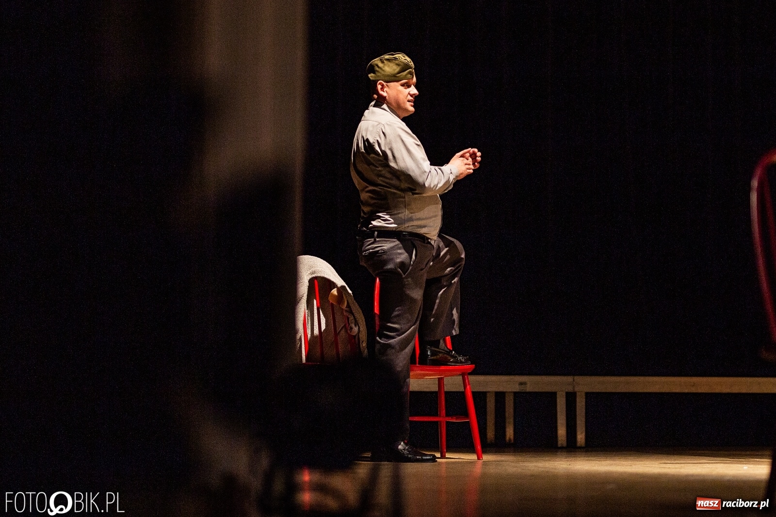 Zdjęcie w galerii na portalu naszraciborz.pl: Spektakl Jo był ukradziony na deskach sceny RCK [FOTO] wiadomości z regionu