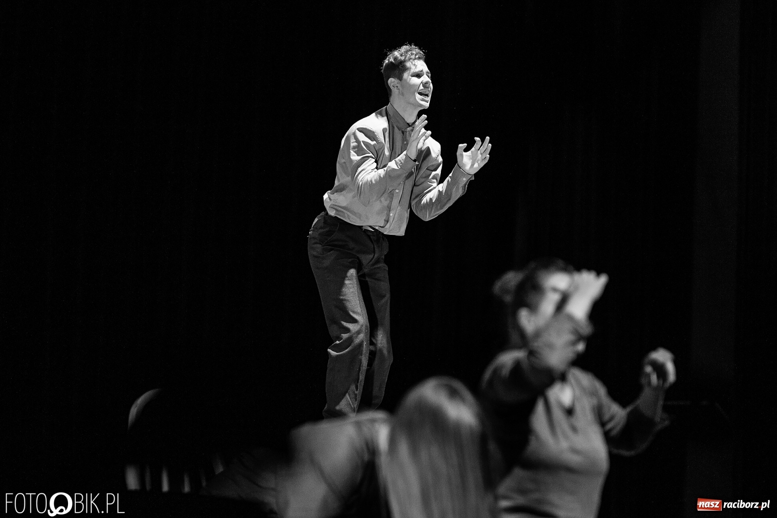 Zdjęcie w galerii na portalu naszraciborz.pl: Spektakl Jo był ukradziony na deskach sceny RCK [FOTO] wiadomości z regionu