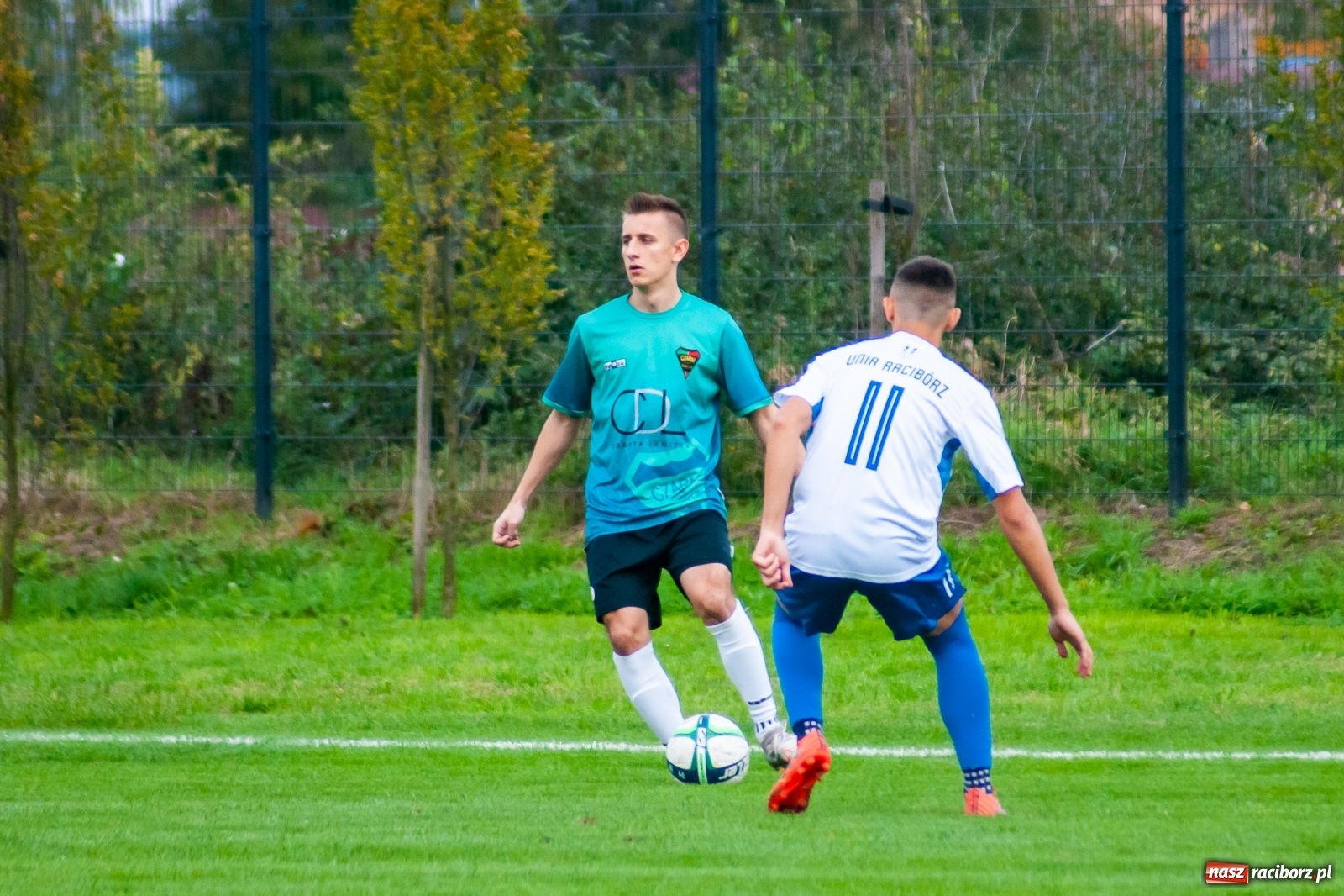 Zdjęcie w galerii na portalu naszraciborz.pl: Gdy idzie jak po grudzie, zaufajcie Dudzie. Remis Unii z Gorzycami [FOTO] wiadomości z regionu