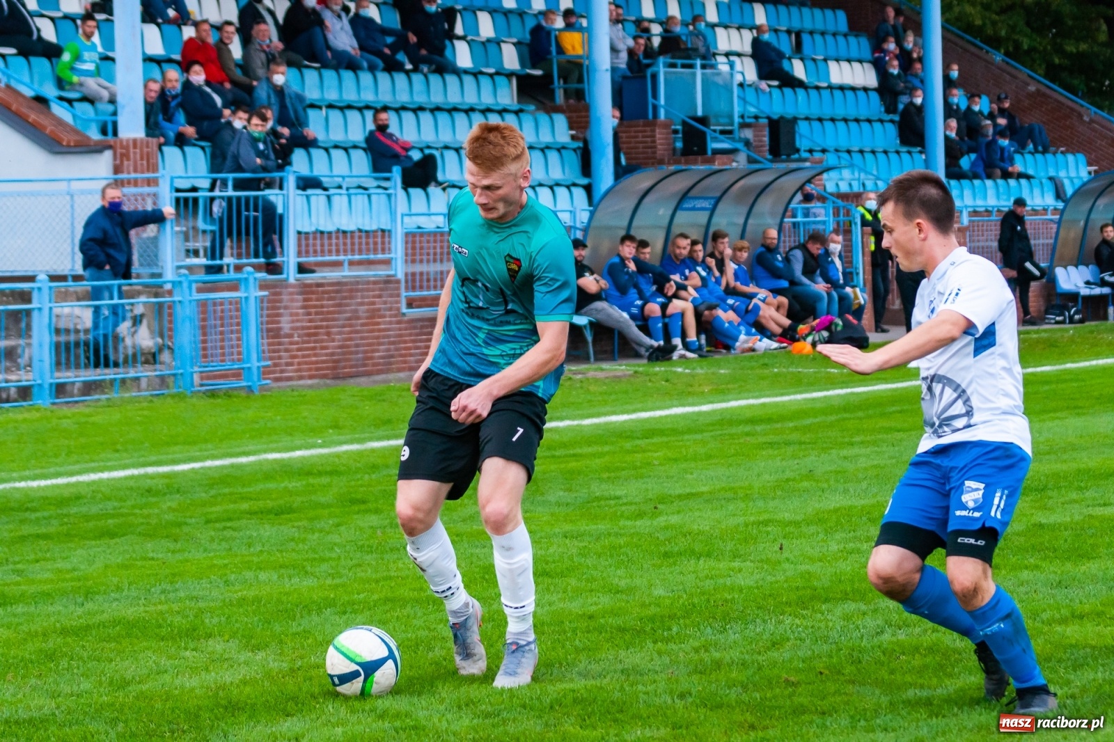 Zdjęcie w galerii na portalu naszraciborz.pl: Gdy idzie jak po grudzie, zaufajcie Dudzie. Remis Unii z Gorzycami [FOTO] wiadomości z regionu