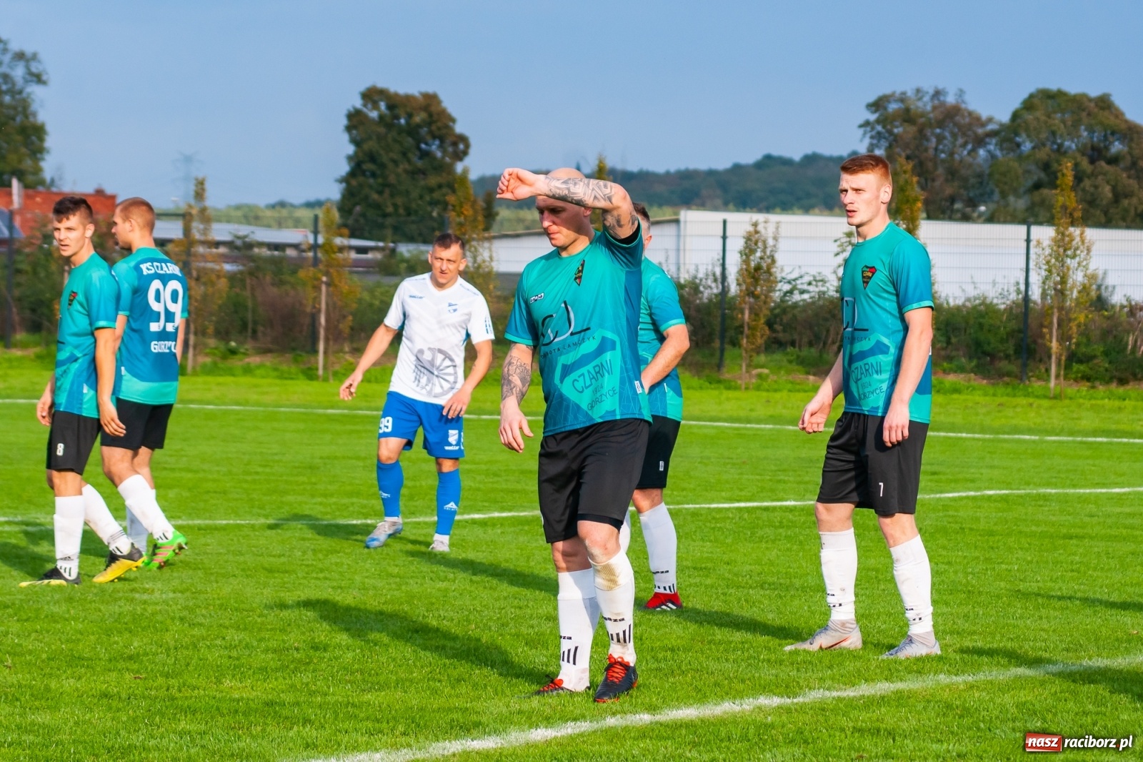 Zdjęcie w galerii na portalu naszraciborz.pl: Gdy idzie jak po grudzie, zaufajcie Dudzie. Remis Unii z Gorzycami [FOTO] wiadomości z regionu