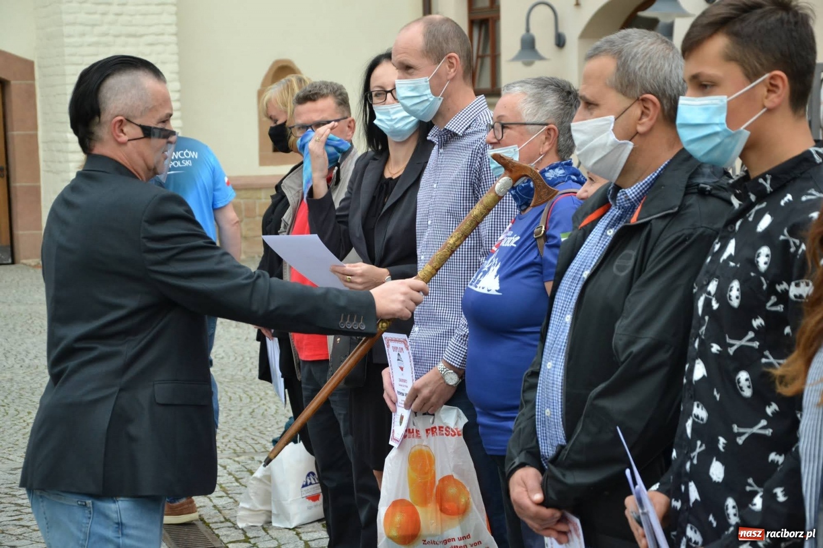 Zdjęcie w galerii na portalu naszraciborz.pl: Loża zdobywców korony zebrała się na raciborskim zamku  wiadomości z regionu