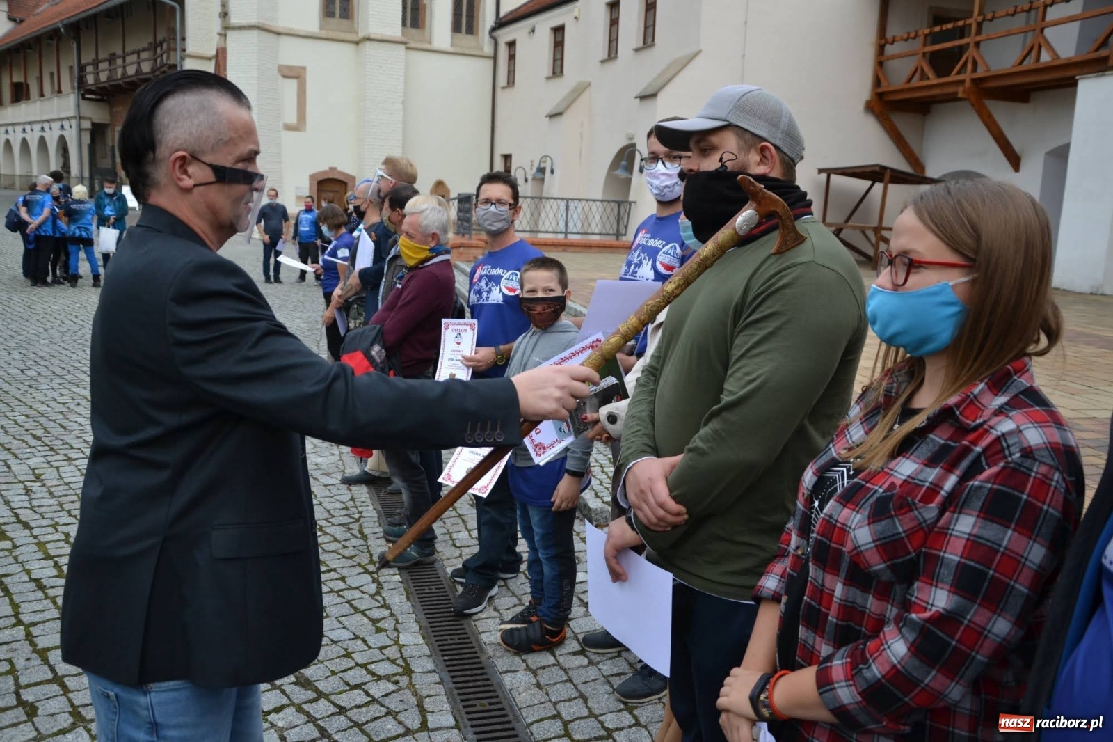 Zdjęcie w galerii na portalu naszraciborz.pl: Loża zdobywców korony zebrała się na raciborskim zamku  wiadomości z regionu