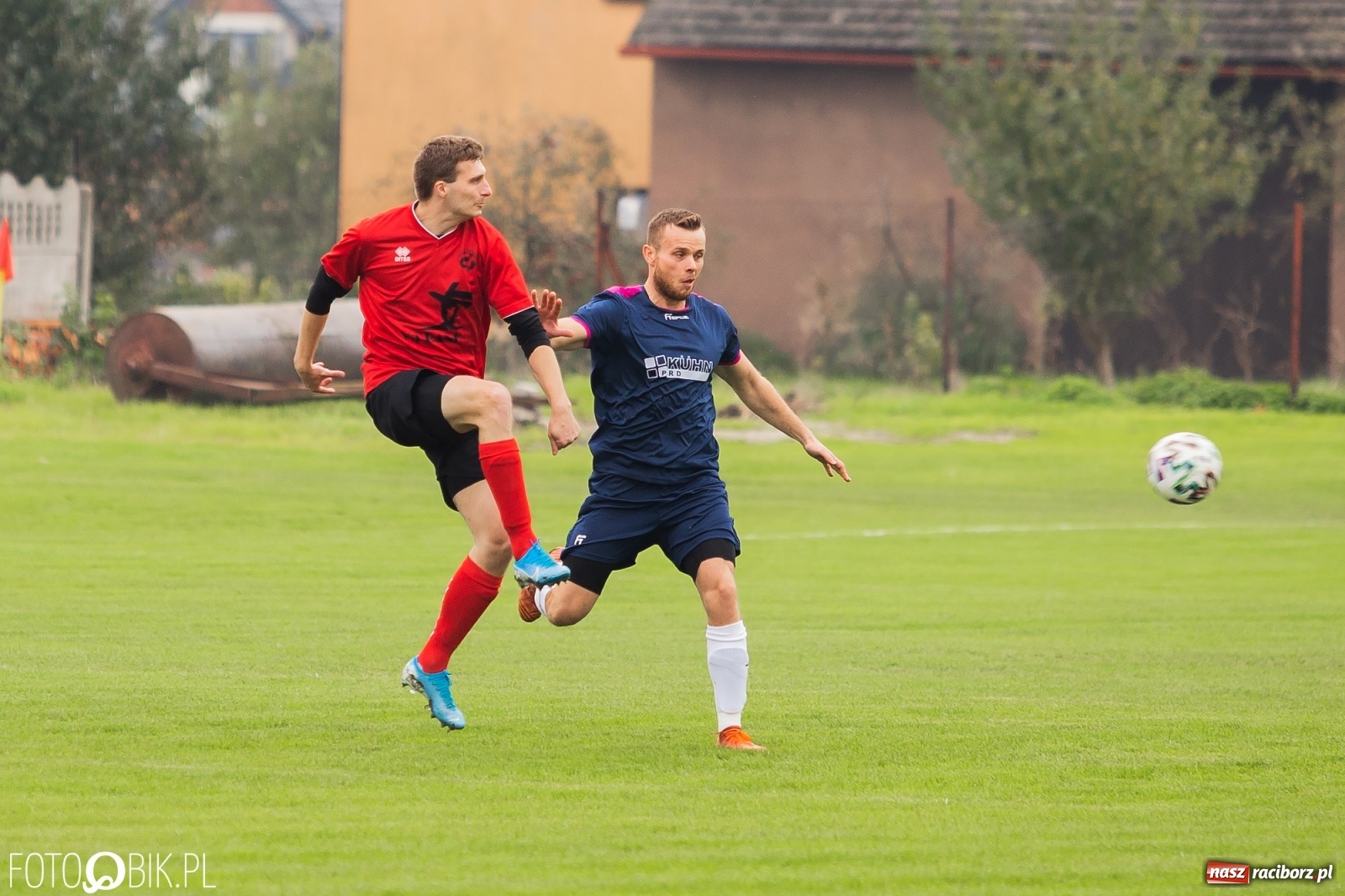 Zdjęcie w galerii na portalu naszraciborz.pl: Klasa okręgowa. Lider bez punktów w derbach gminy [FOTO] wiadomości z regionu
