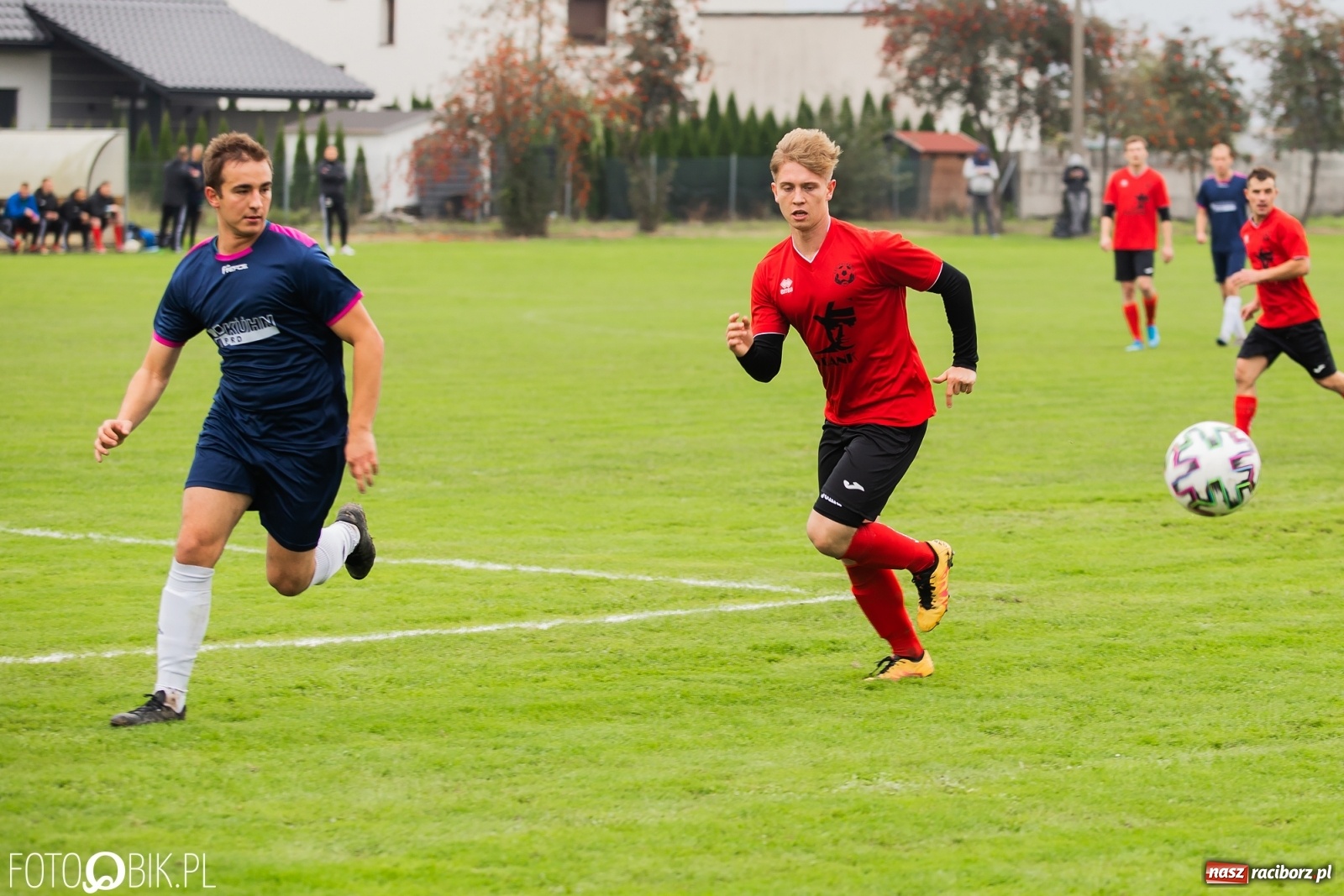 Zdjęcie w galerii na portalu naszraciborz.pl: Klasa okręgowa. Lider bez punktów w derbach gminy [FOTO] wiadomości z regionu