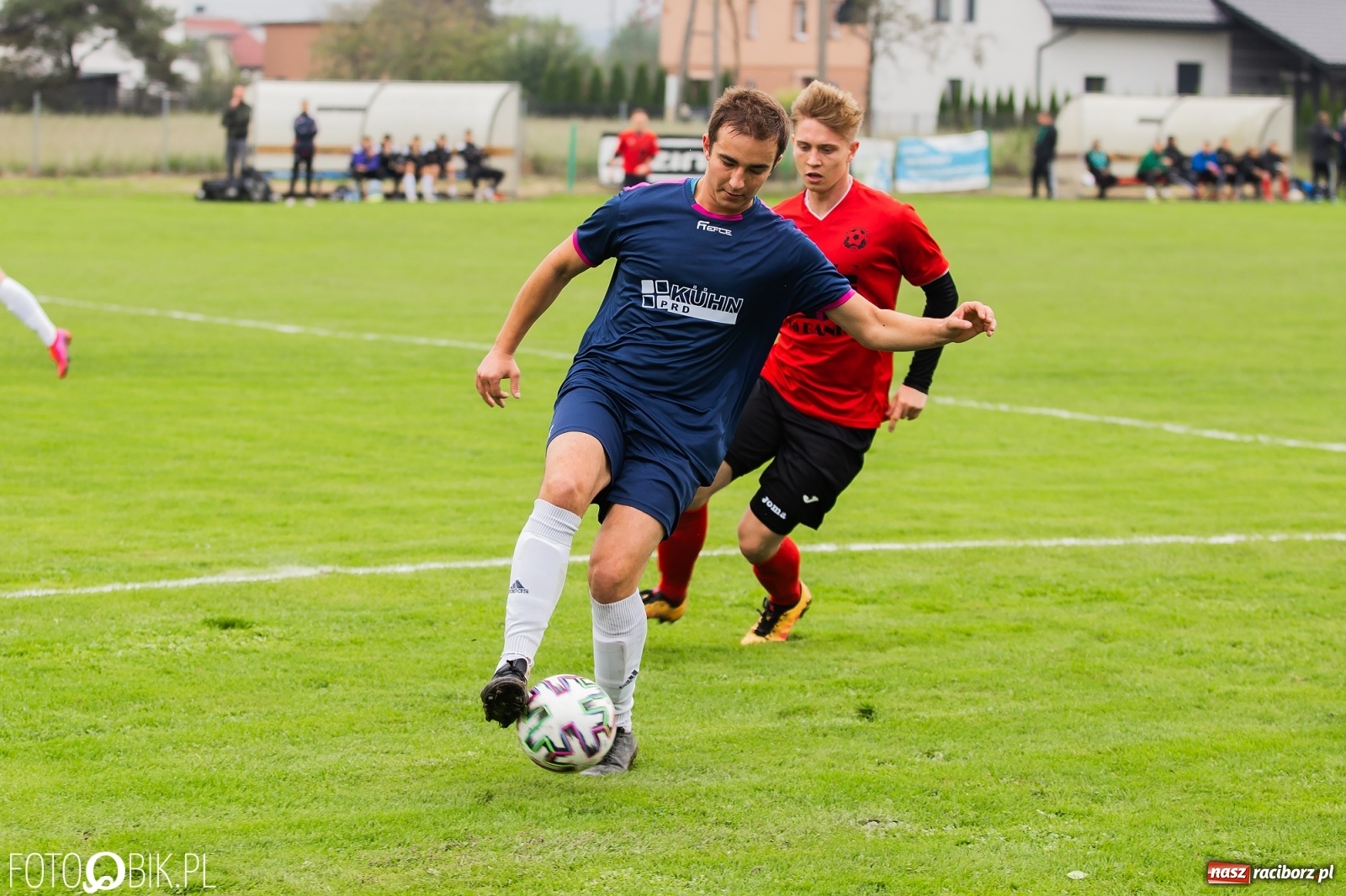 Zdjęcie w galerii na portalu naszraciborz.pl: Klasa okręgowa. Lider bez punktów w derbach gminy [FOTO] wiadomości z regionu