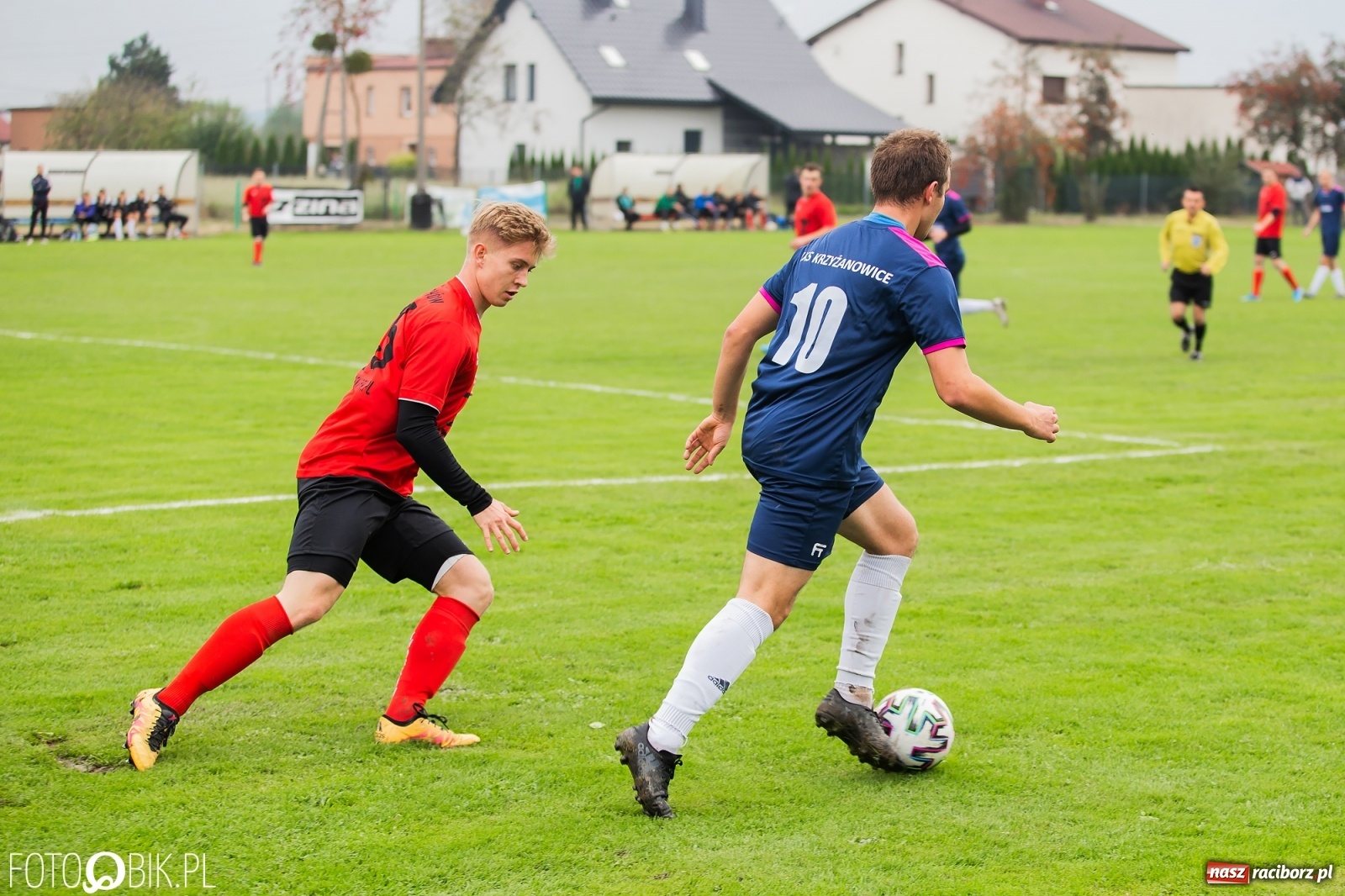 Zdjęcie w galerii na portalu naszraciborz.pl: Klasa okręgowa. Lider bez punktów w derbach gminy [FOTO] wiadomości z regionu