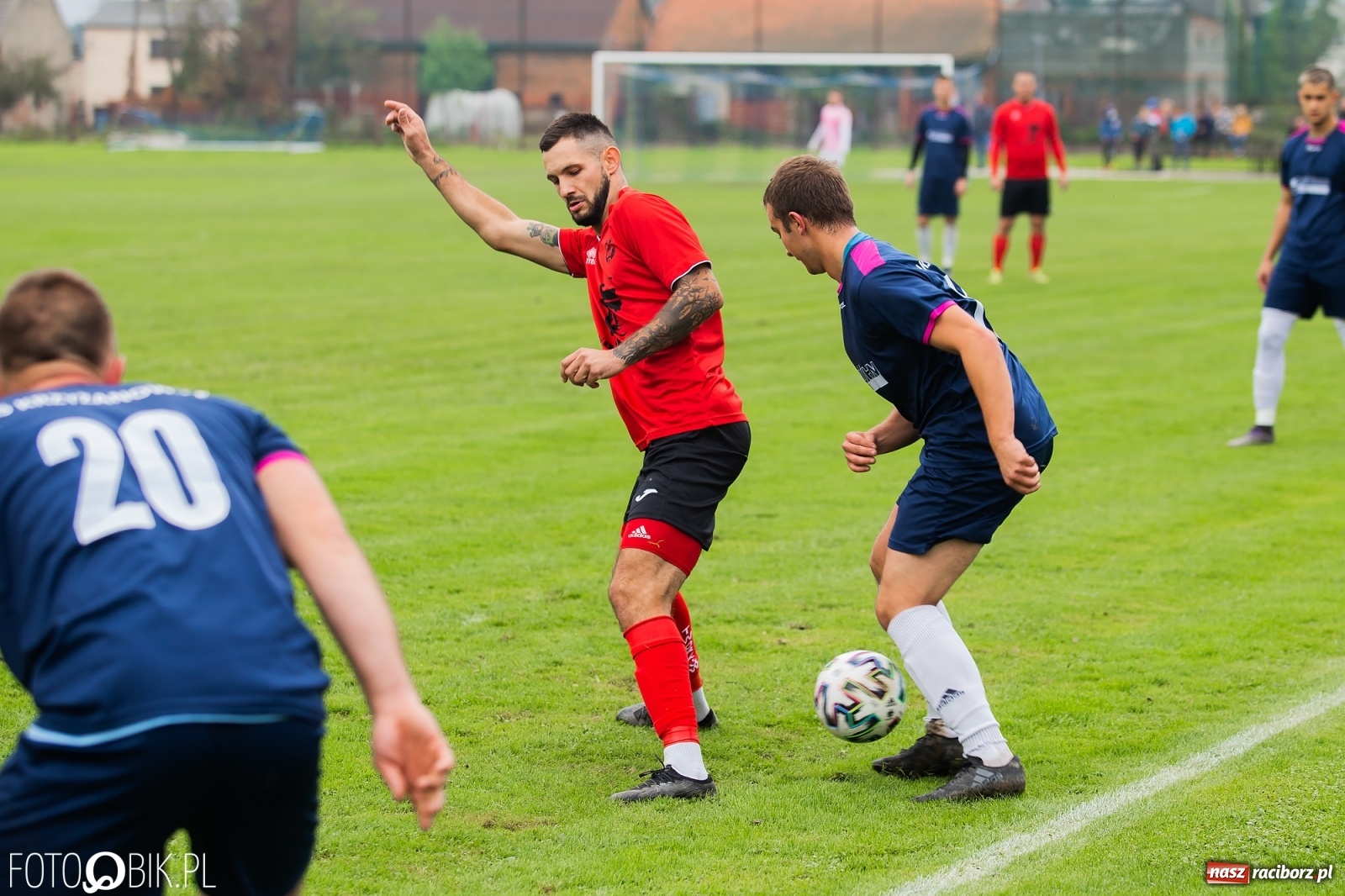 Zdjęcie w galerii na portalu naszraciborz.pl: Klasa okręgowa. Lider bez punktów w derbach gminy [FOTO] wiadomości z regionu