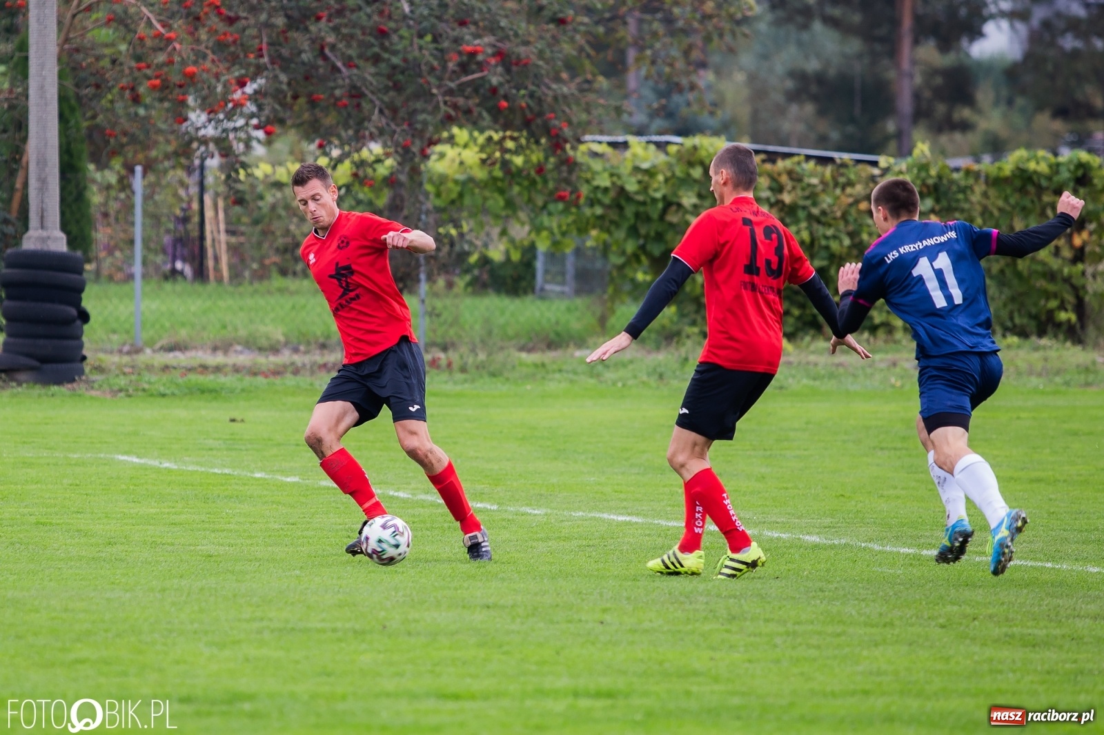 Zdjęcie w galerii na portalu naszraciborz.pl: Klasa okręgowa. Lider bez punktów w derbach gminy [FOTO] wiadomości z regionu