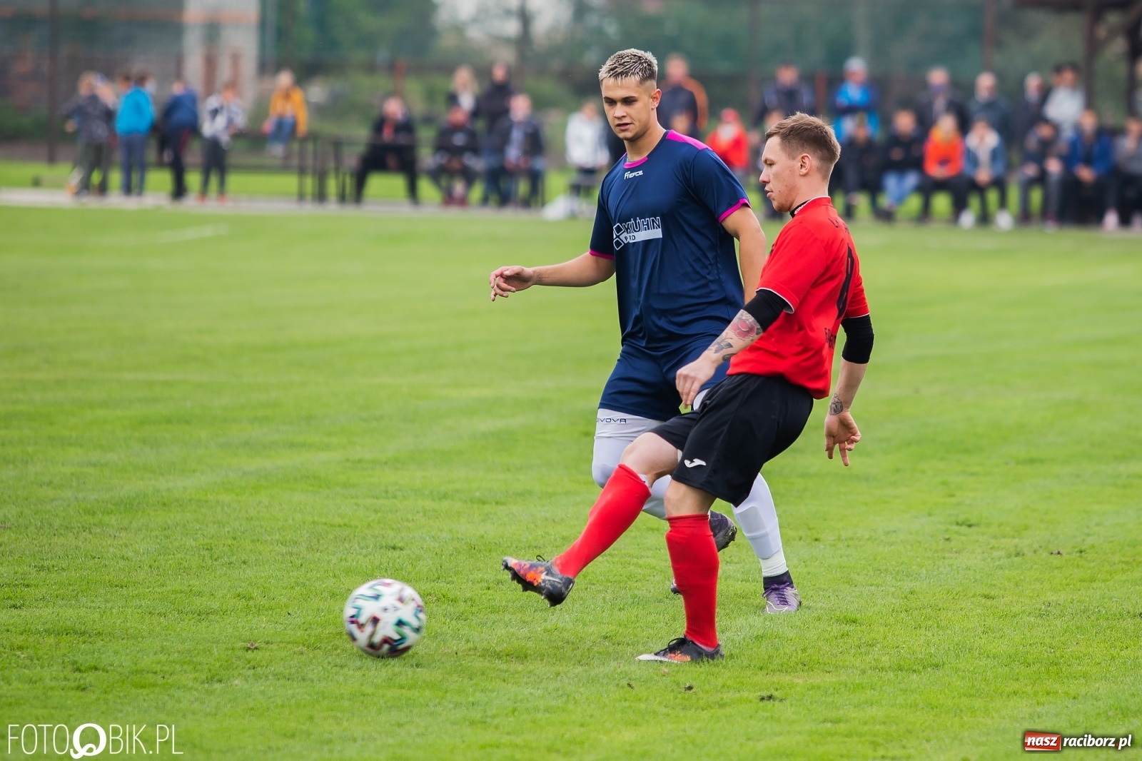 Zdjęcie w galerii na portalu naszraciborz.pl: Klasa okręgowa. Lider bez punktów w derbach gminy [FOTO] wiadomości z regionu