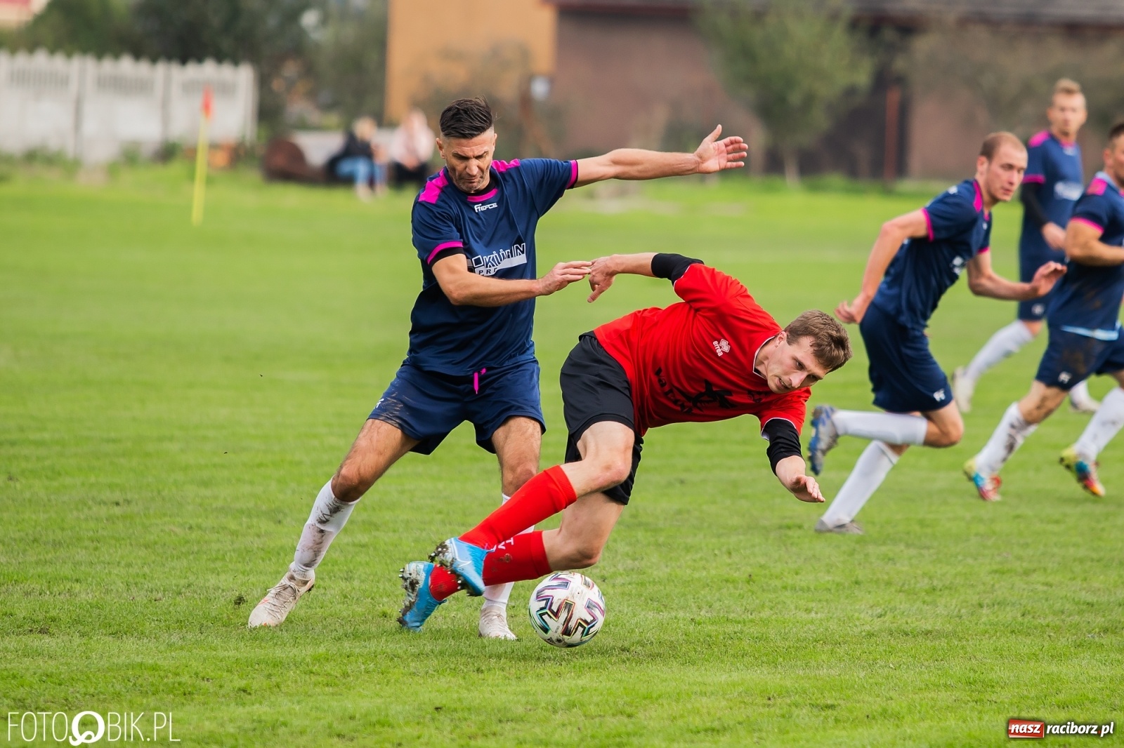 Zdjęcie w galerii na portalu naszraciborz.pl: Klasa okręgowa. Lider bez punktów w derbach gminy [FOTO] wiadomości z regionu
