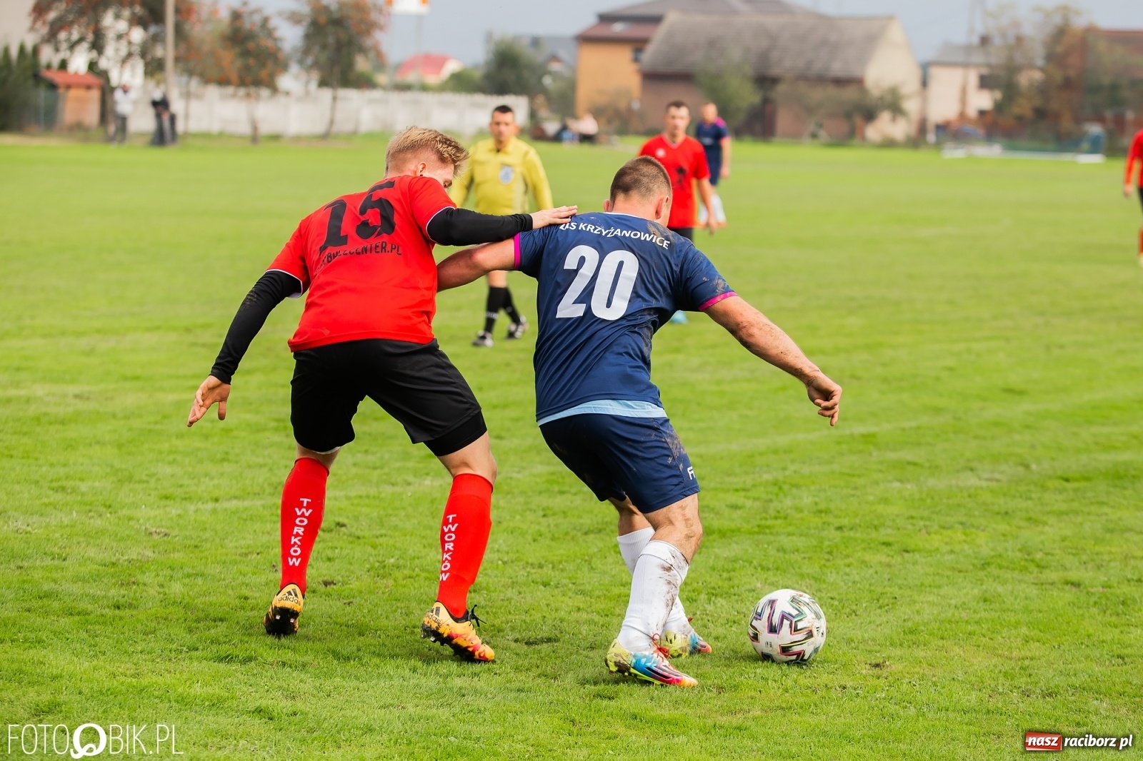 Zdjęcie w galerii na portalu naszraciborz.pl: Klasa okręgowa. Lider bez punktów w derbach gminy [FOTO] wiadomości z regionu