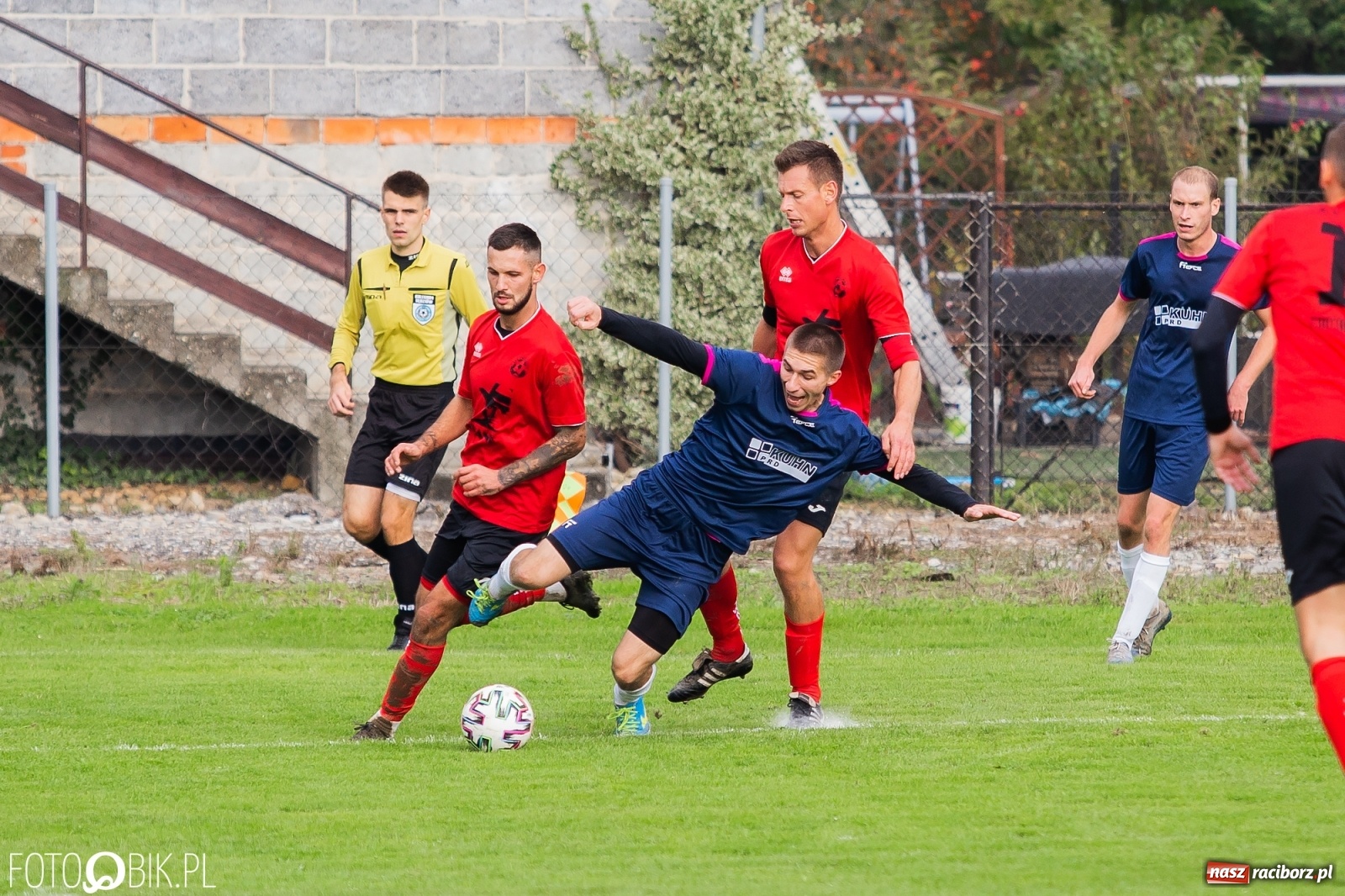 Zdjęcie w galerii na portalu naszraciborz.pl: Klasa okręgowa. Lider bez punktów w derbach gminy [FOTO] wiadomości z regionu