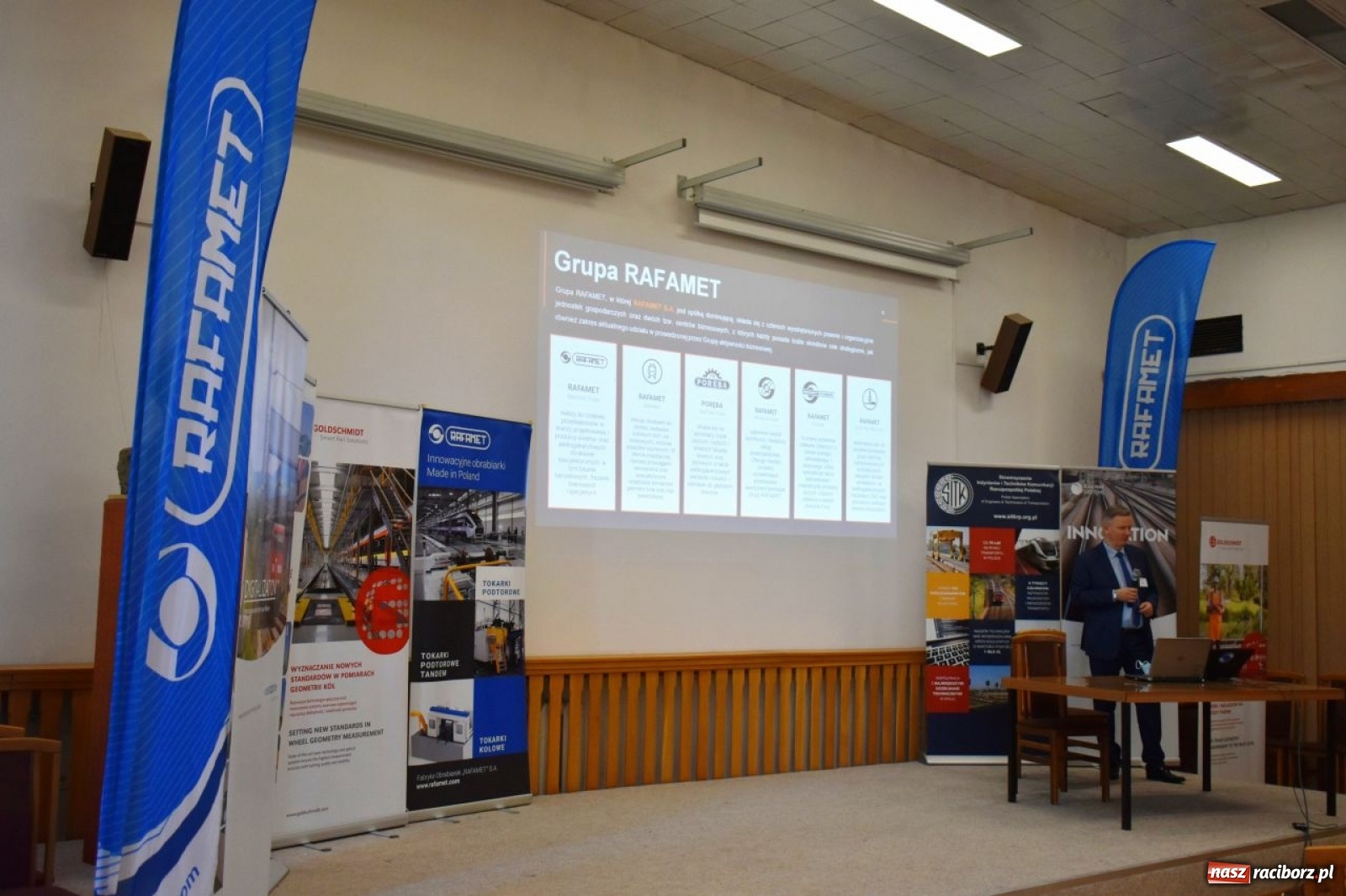 Zdjęcie w galerii na portalu naszraciborz.pl: RAFAMET S.A. zaprezentował możliwości na seminarium w Warszawie wiadomości z regionu