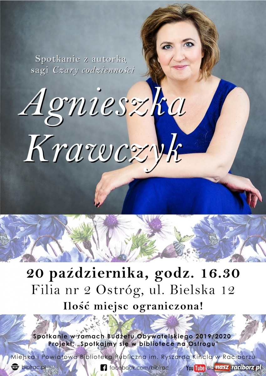 Zdjęcie w galerii na portalu naszraciborz.pl: Sylwia Chutnik i Agnieszka Krawczyk w bibliotece wiadomości z regionu